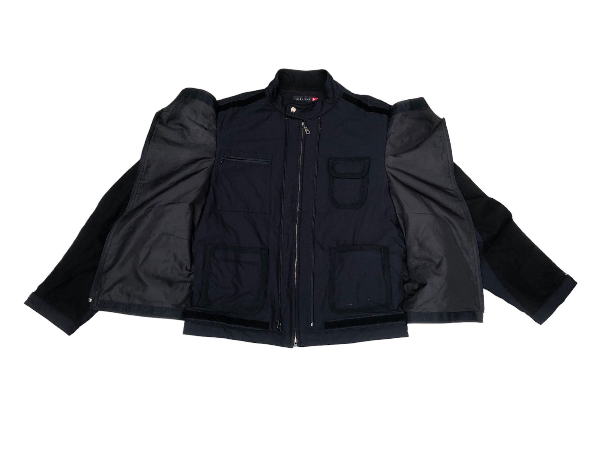 BIGLIDUE Motorcycle Biker Heavy Jacket Designers