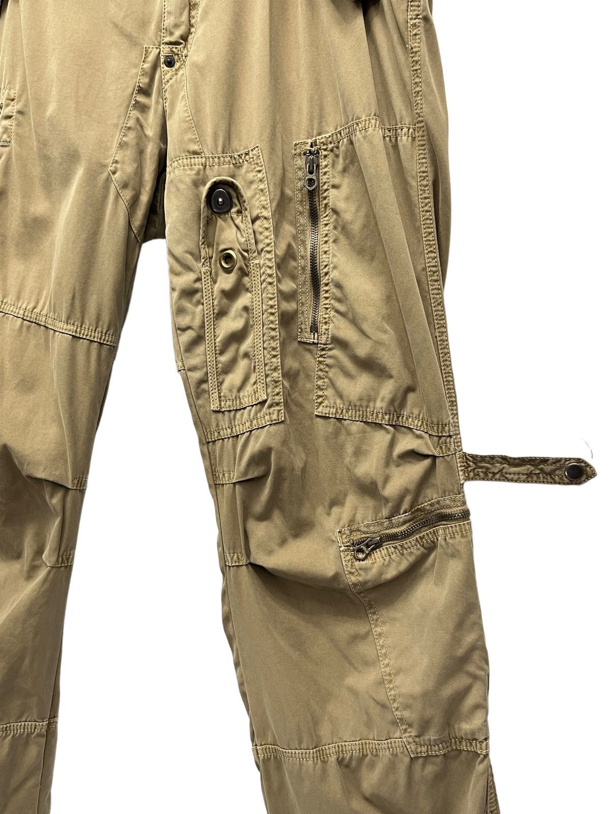 Polo Ralph Lauren RARE🔥Vtg POLO RALPH LAUREN Tactical Multipocket Cargo Pants Size US 35 - 3 Thumbnail