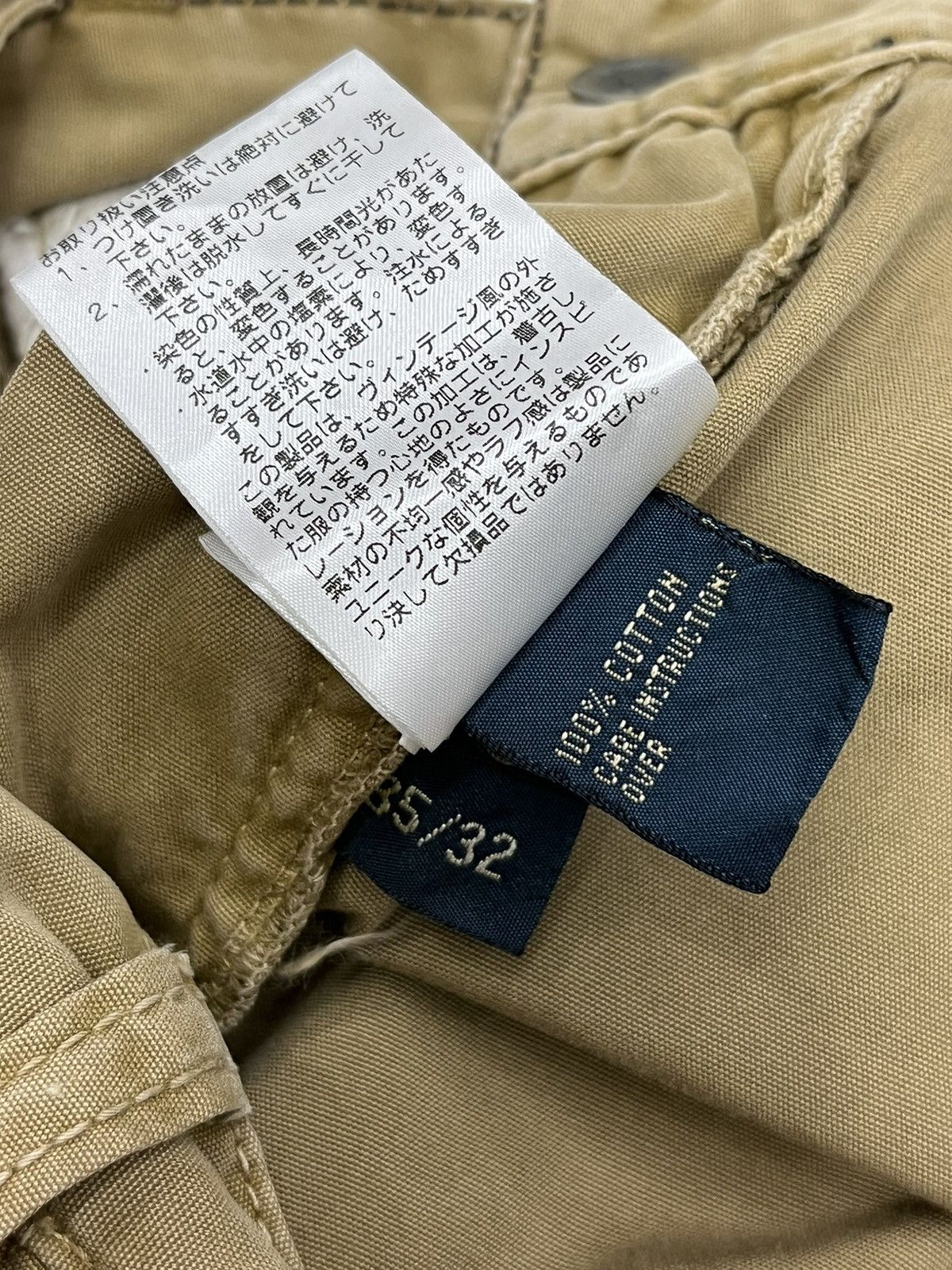 Polo Ralph Lauren RARE🔥Vtg POLO RALPH LAUREN Tactical Multipocket Cargo Pants Size US 35 - 19 Thumbnail