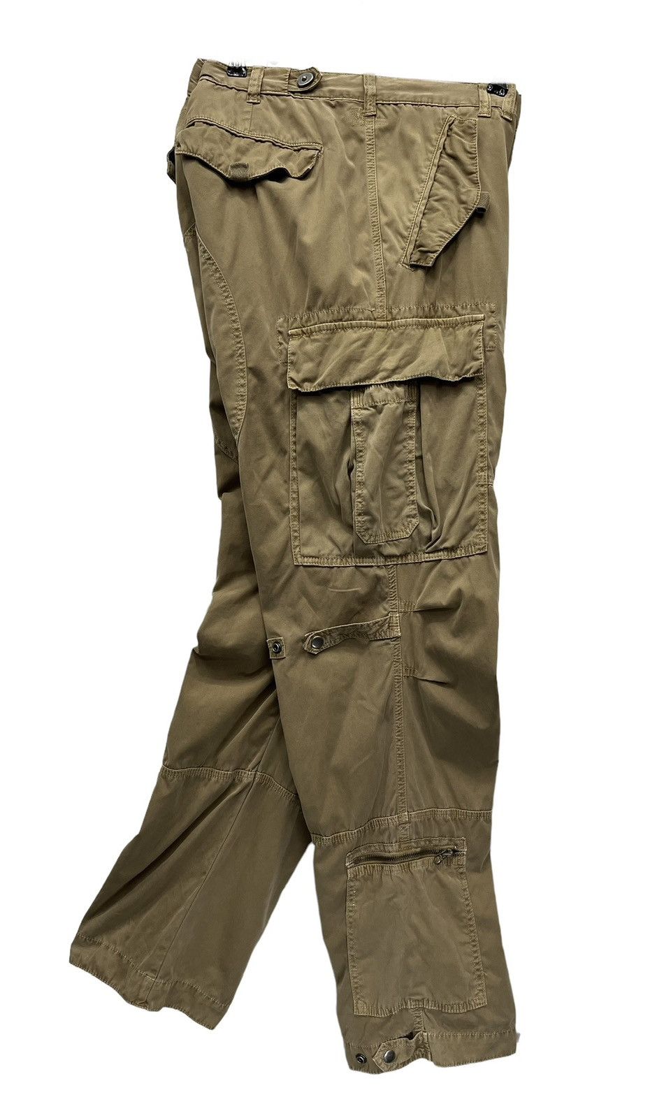 Polo Ralph Lauren RARE🔥Vtg POLO RALPH LAUREN Tactical Multipocket Cargo Pants Size US 35 - 15 Thumbnail