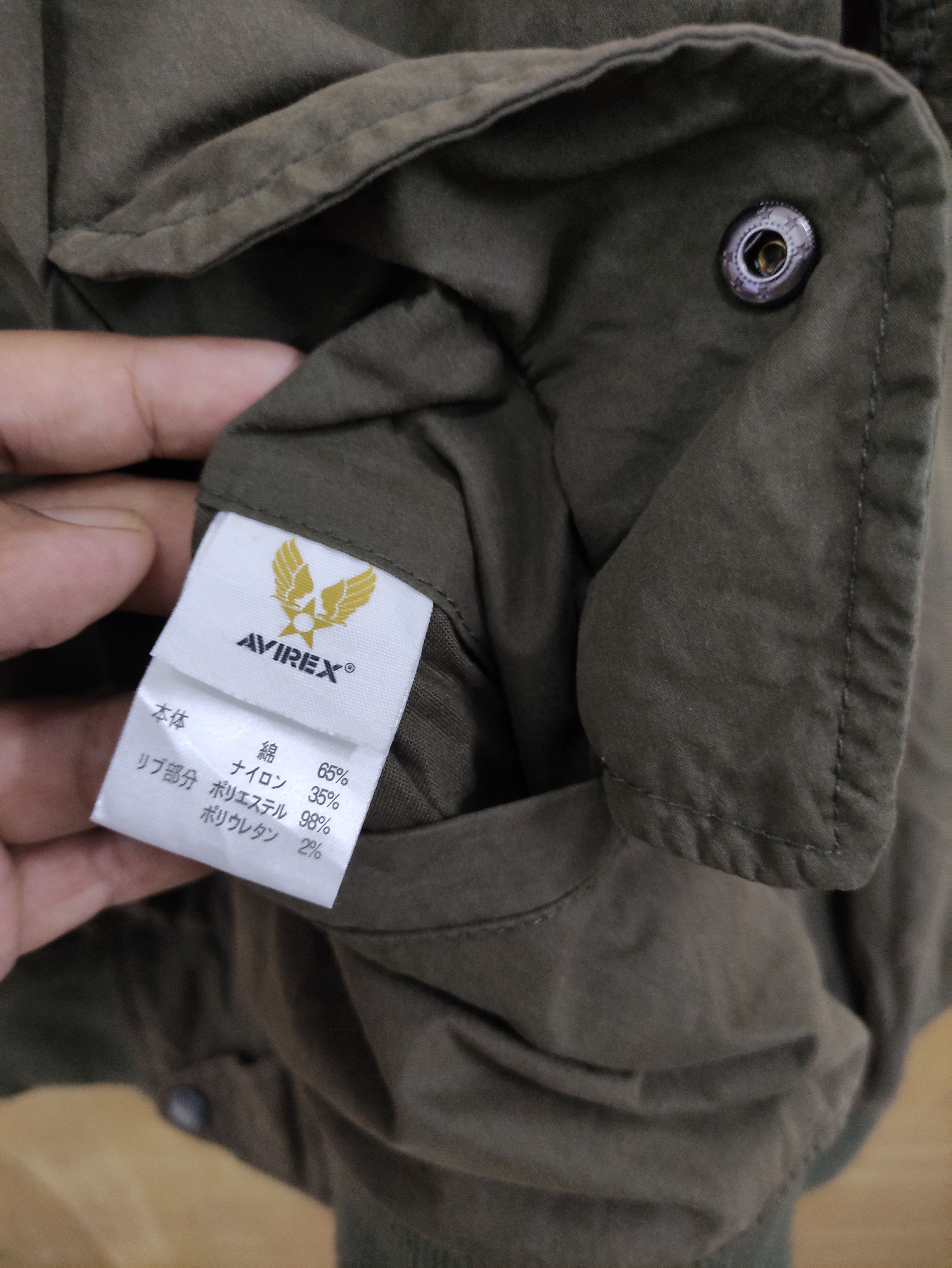 Avirex PX AVIREX BOMBER LIGHT JACKET Size US S / EU 44-46 / 1 - 9 Thumbnail