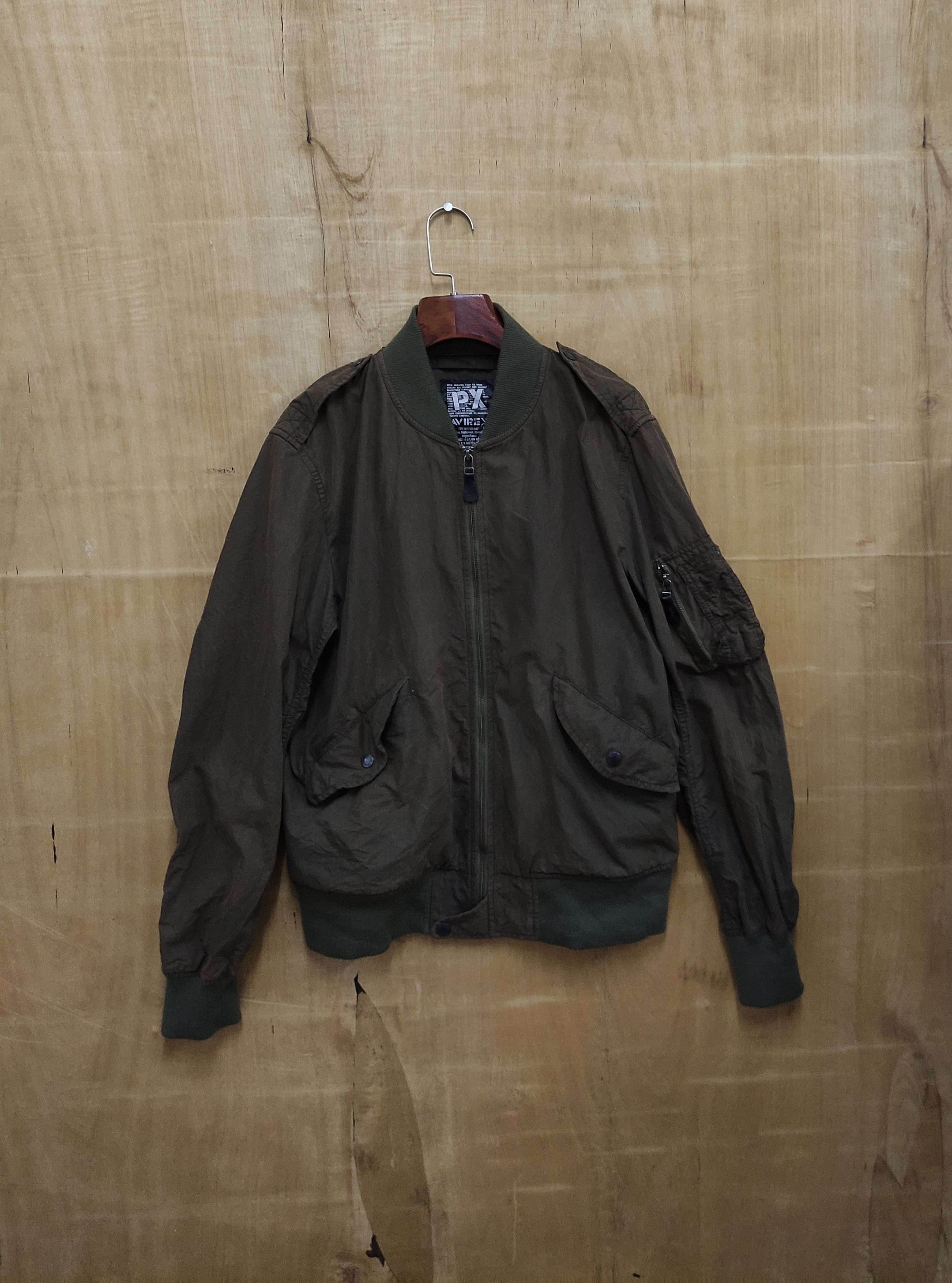 Avirex PX AVIREX BOMBER LIGHT JACKET Size US S / EU 44-46 / 1 - 1 Thumbnail