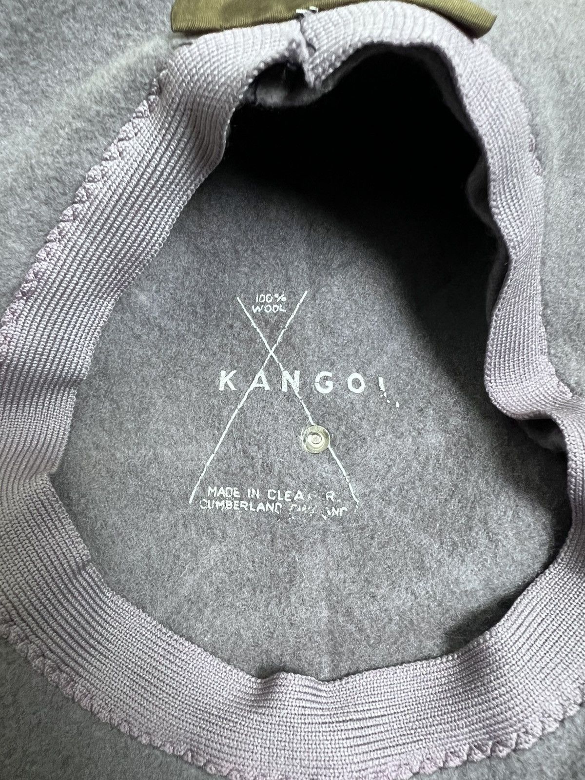 Kangol Vintage Kangol Grey Wool Berets With Elastic Band Size ONE SIZE - 5 Thumbnail