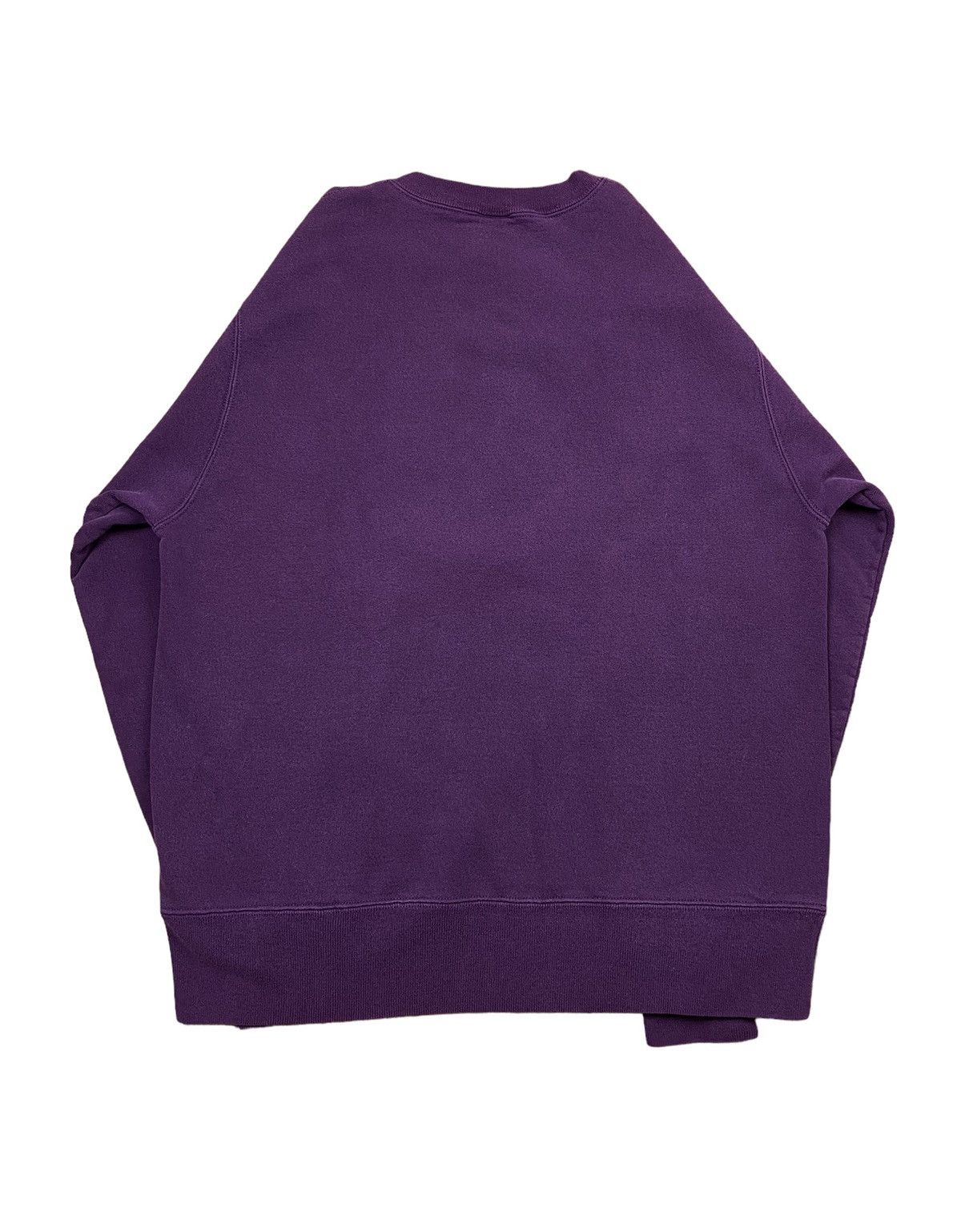Champion × Vintage Vintage 90s Champion Embroidered Spellout Crewneck Plum Size US M / EU 48-50 / 2 - 2 Thumbnail