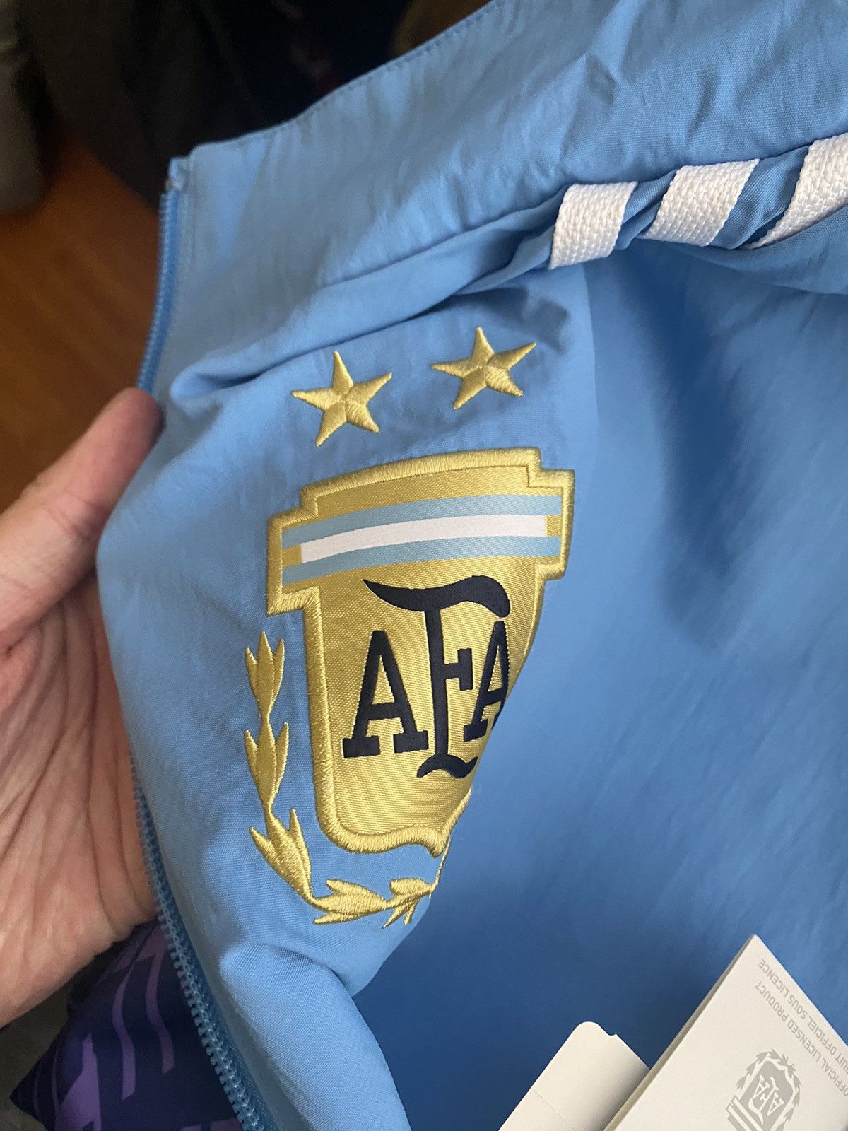 Adidas Argentina FIFA World Cup Jacket Size US S / EU 44-46 / 1 - 12 Thumbnail