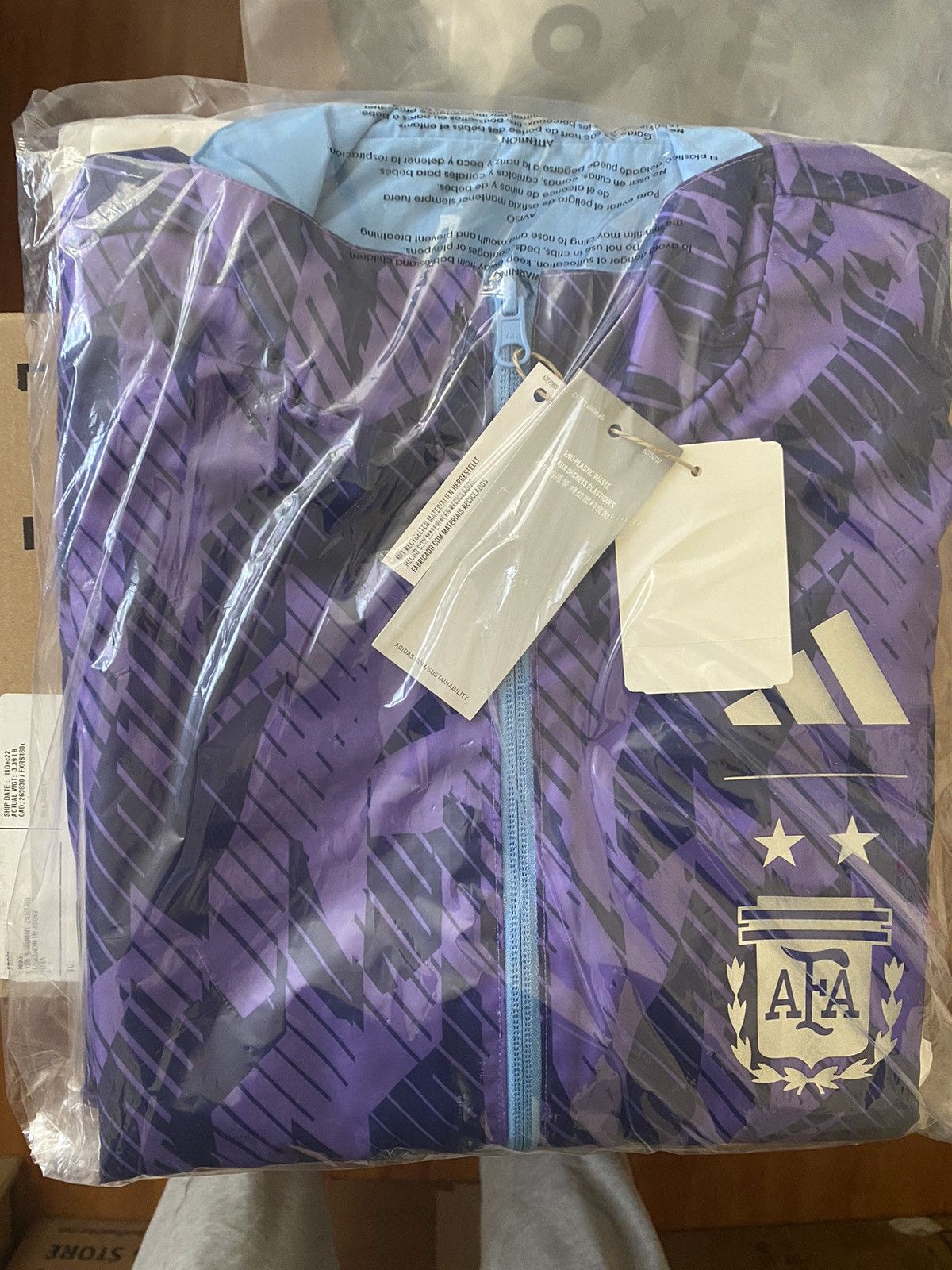 Adidas Argentina FIFA World Cup Jacket Size US S / EU 44-46 / 1 - 8 Thumbnail