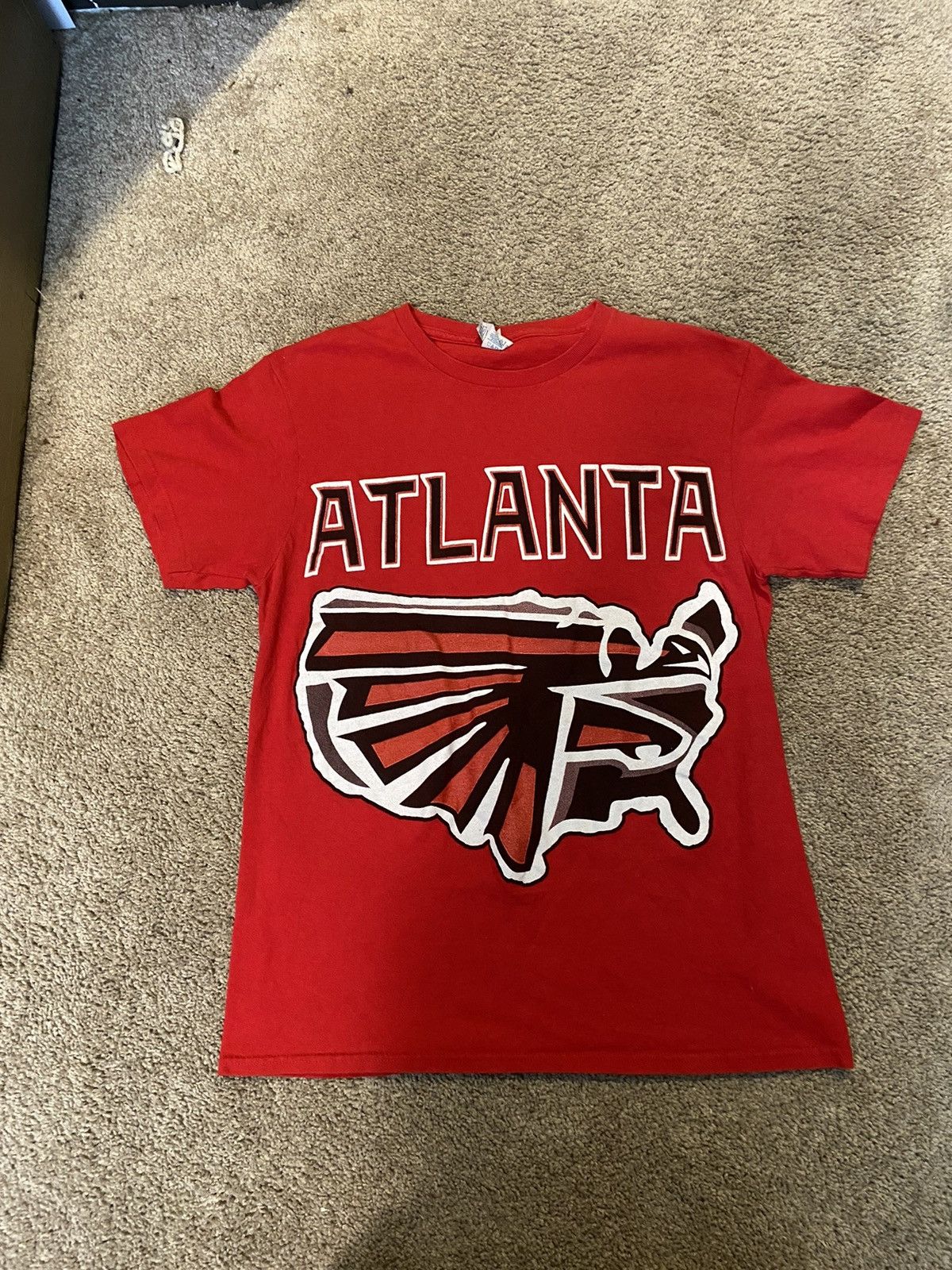 Kith for the NFL: Falcons Vintage Tee - Black