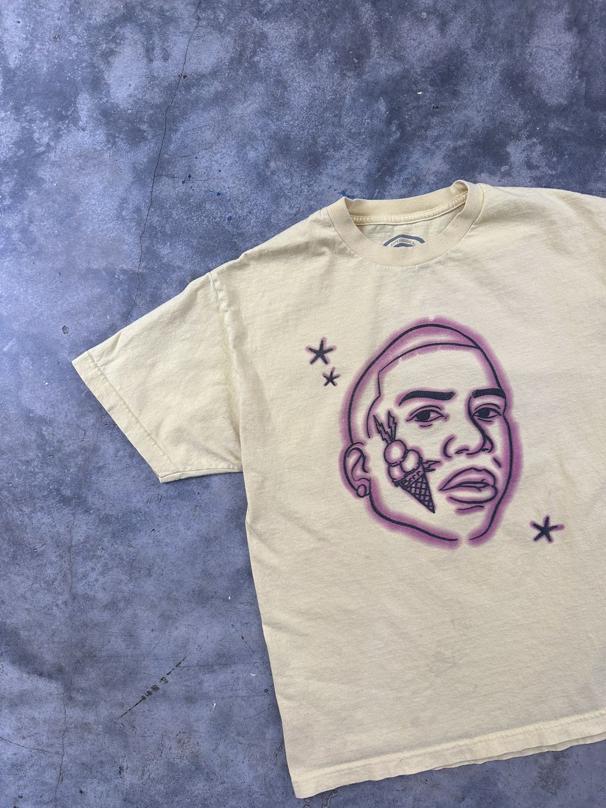 Superrradical Superrradical x No Jumper Airbrushed Gucci Mane Tee Size US L / EU 52-54 / 3 - 2 Thumbnail