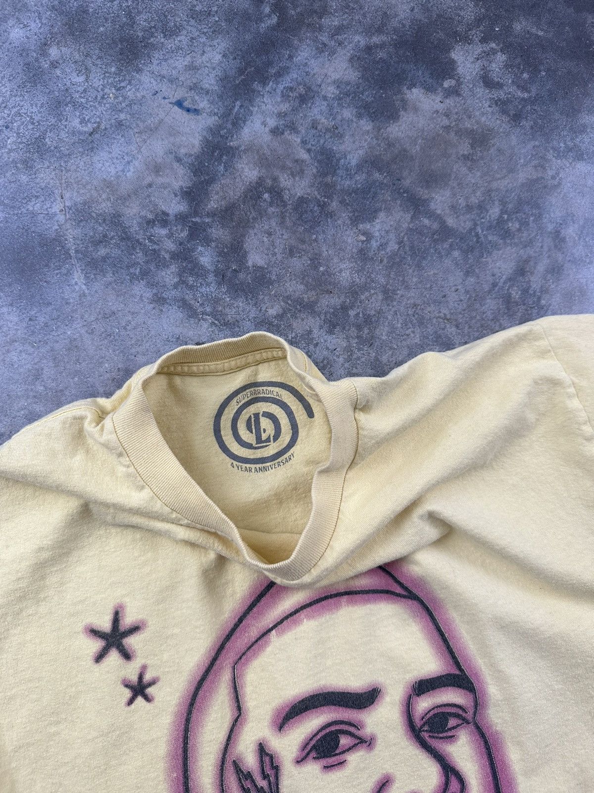Superrradical Superrradical x No Jumper Airbrushed Gucci Mane Tee Size US L / EU 52-54 / 3 - 3 Thumbnail
