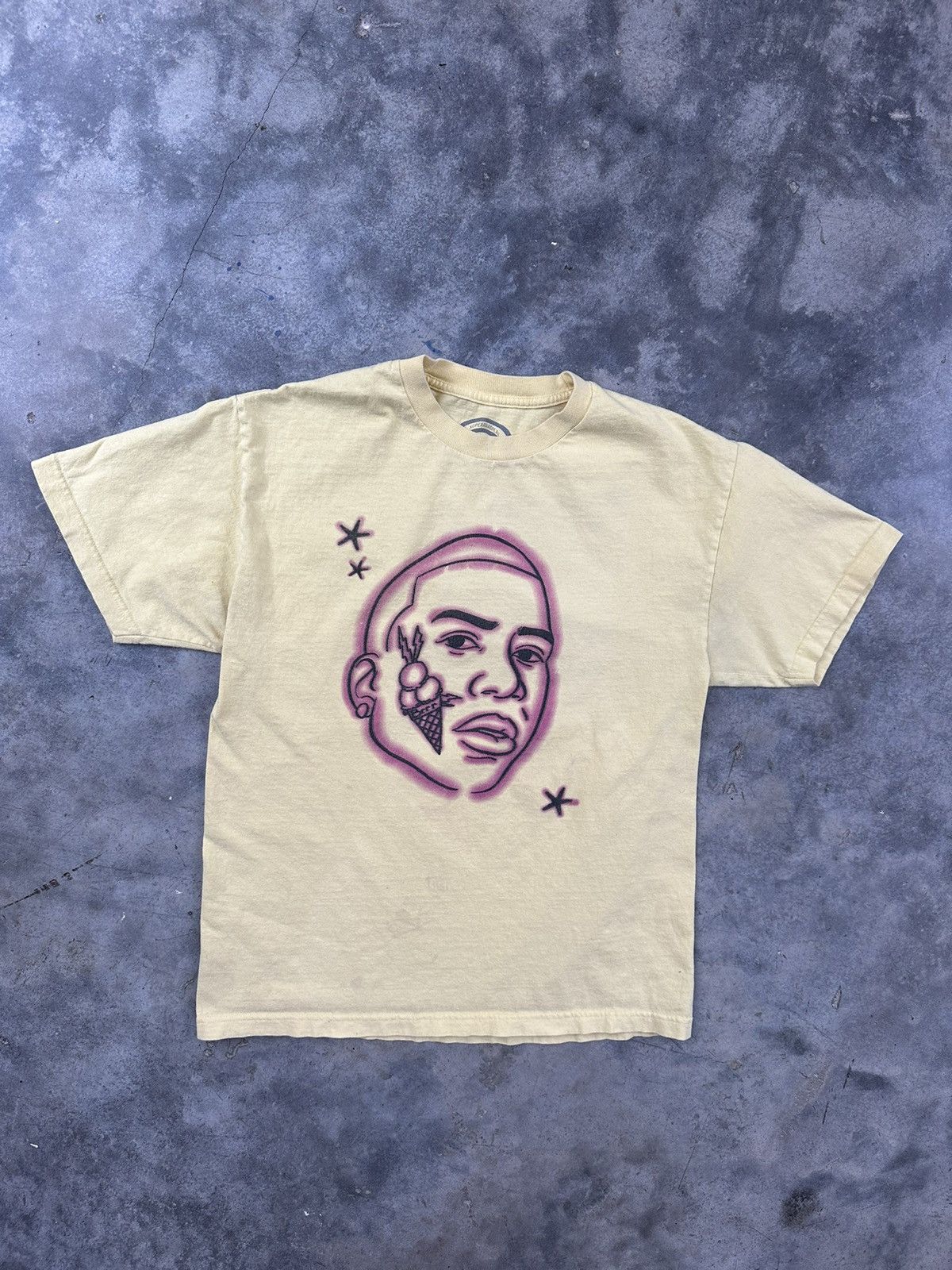 Superrradical x No Jumper Airbrushed Gucci Mane Tee