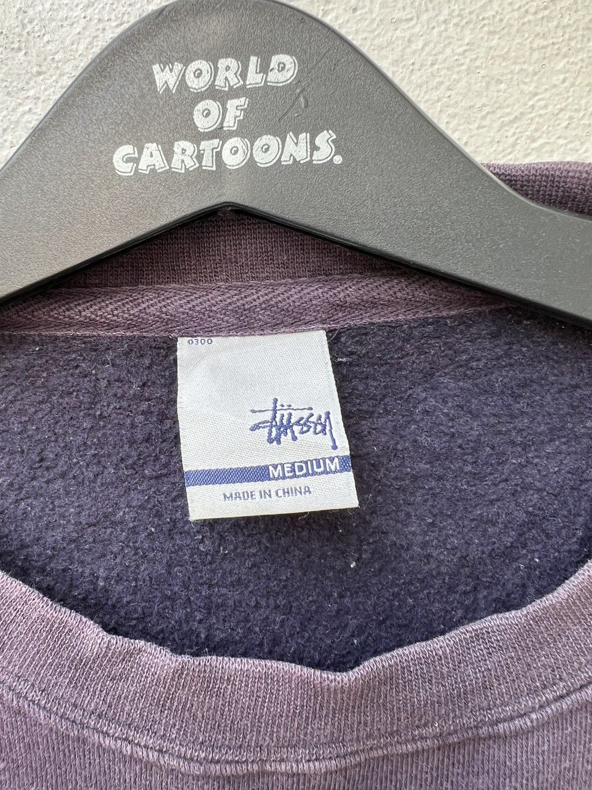 Stussy Vintage Stussy Sun Faded Spell Out Crewneck Sweatshirt Size US M / EU 48-50 / 2 - 9 Thumbnail