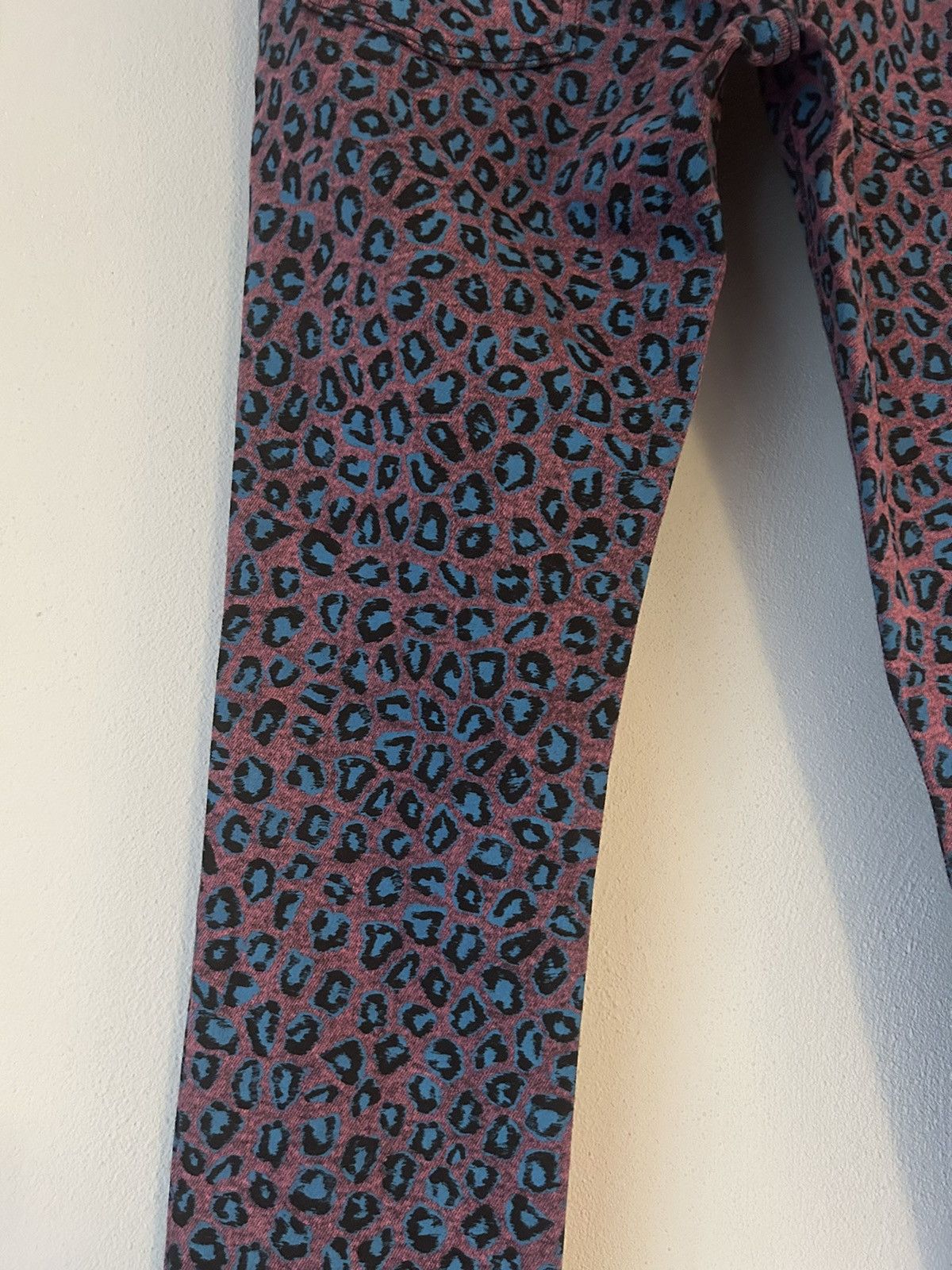 Gucci Pink Leopard Print Jeans Size US 31 - 11 Thumbnail