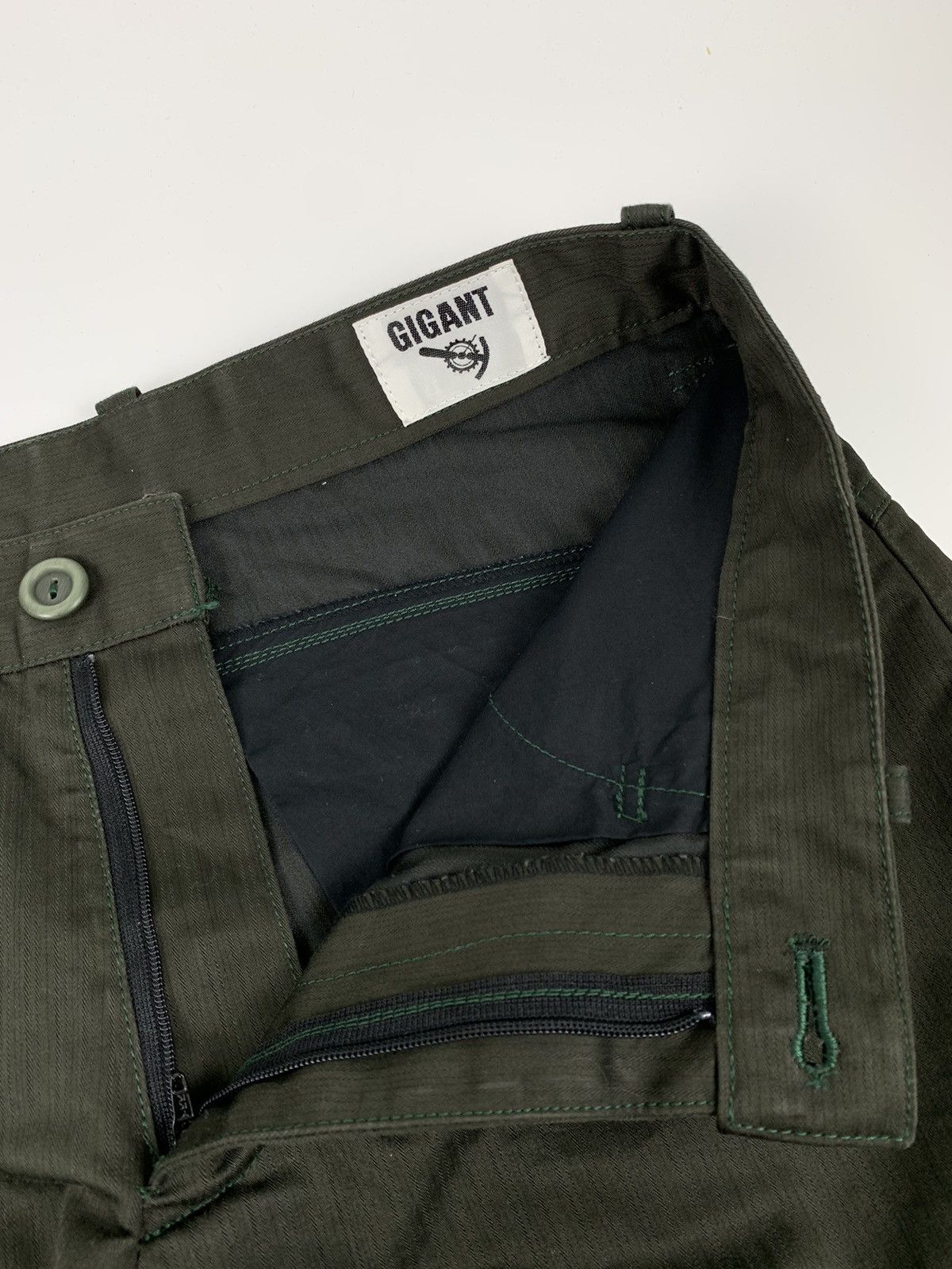 If Six Was Nine Bondage Gigant Long Zipper Cargo Pant Size US 29 - 7 Thumbnail