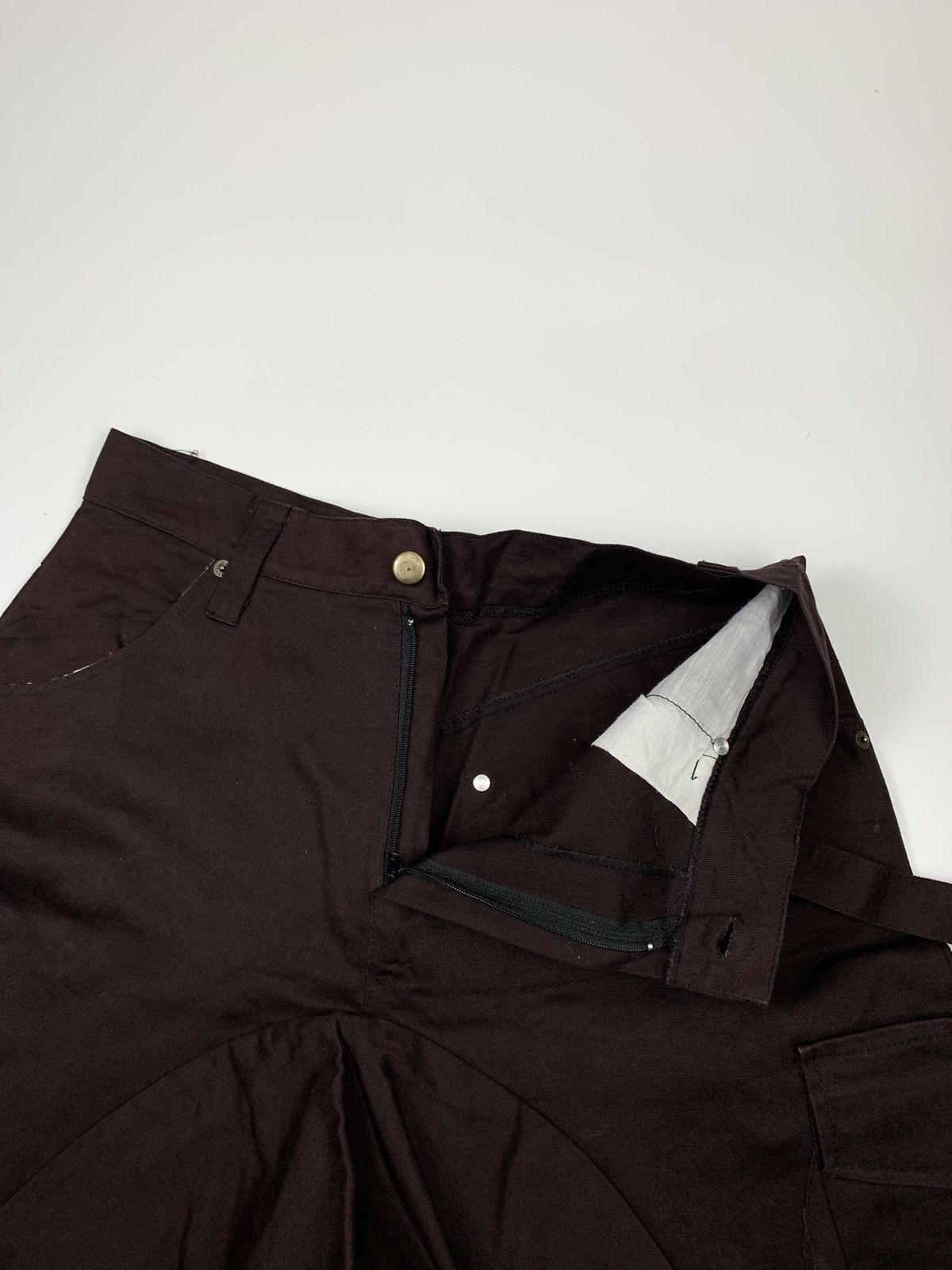 Designer × Japanese Brand Thefin Skateboarding Bondage Cargo Trouser Size US 29 - 6 Thumbnail