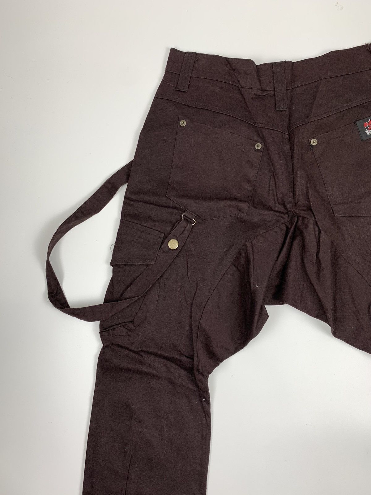 Designer × Japanese Brand Thefin Skateboarding Bondage Cargo Trouser Size US 29 - 8 Thumbnail