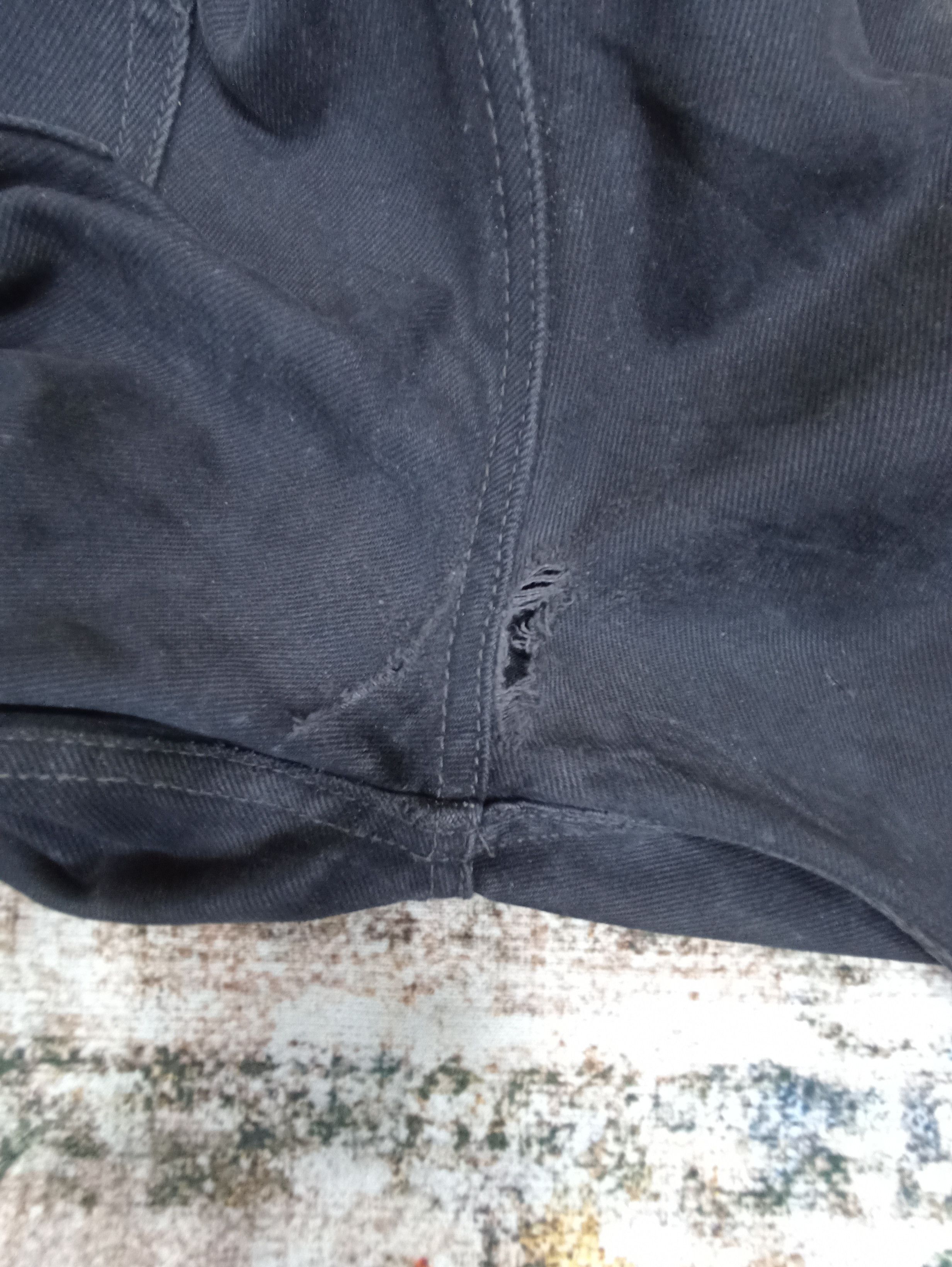 Jean × Levi's × Vintage Vintage Levi's 505 Faded Black -Jeans J087 Size US 35 - 8 Thumbnail
