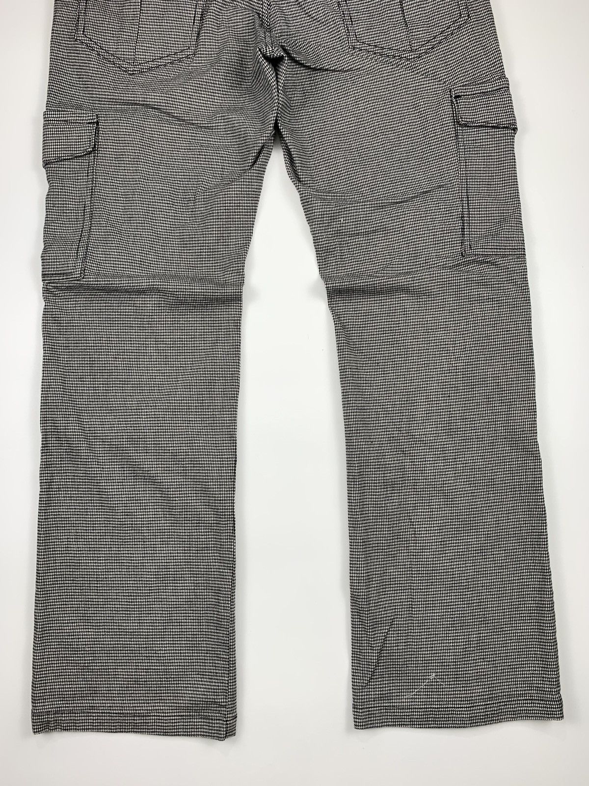 Calvin Klein × Designer Calvin Klein Jeans Bondage Herringbone Cargo Trouser Size US 31 - 12 Thumbnail