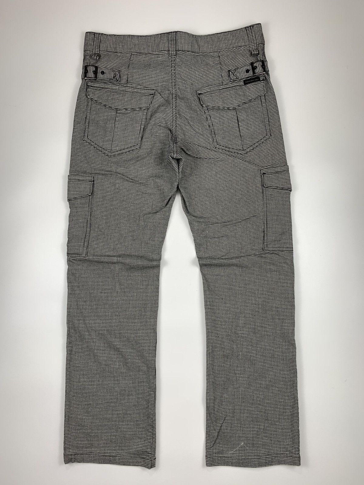 Calvin Klein × Designer Calvin Klein Jeans Bondage Herringbone Cargo Trouser Size US 31 - 9 Thumbnail