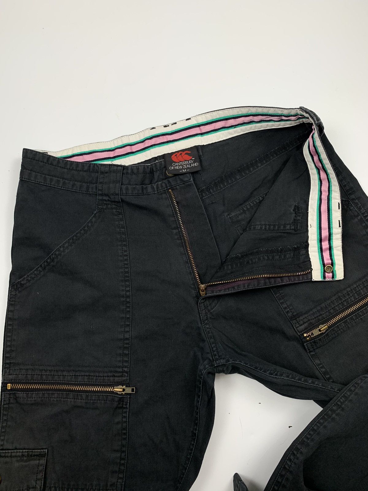 Canterbury of New Zealand × Designer × Stussy Canterburry of NZ Multipocket Cargo Pants Size US 30 / EU 46 - 4 Thumbnail