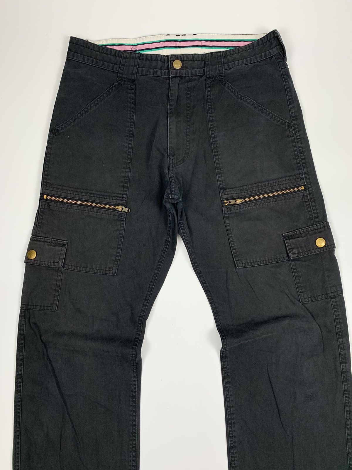 Canterbury of New Zealand × Designer × Stussy Canterburry of NZ Multipocket Cargo Pants Size US 30 / EU 46 - 2 Thumbnail