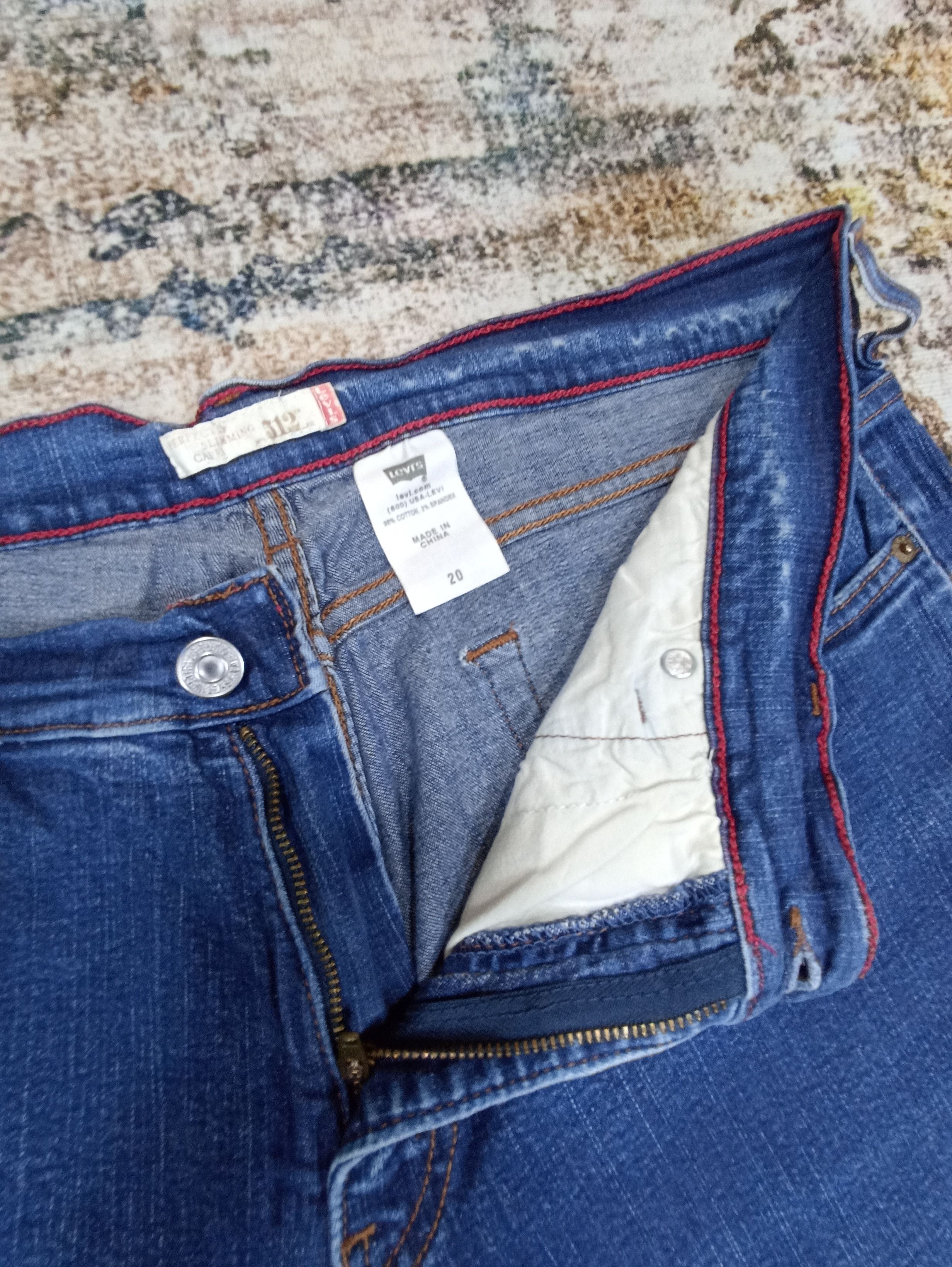 Levi's × Vintage Vintage Levis 512 Cropped Blue Jeans -J089 Size 36" / US 14 / IT 50 - 3 Thumbnail