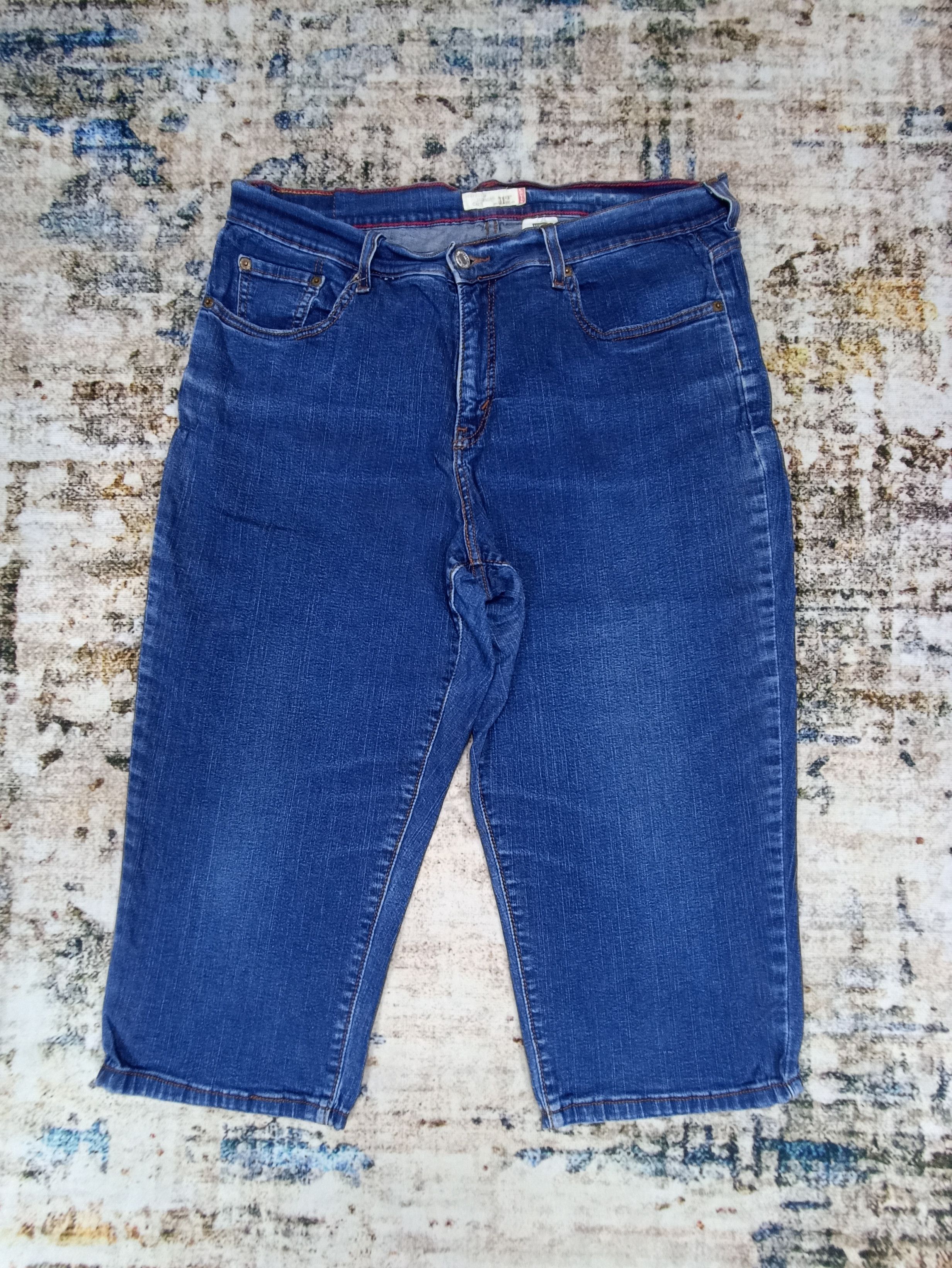 Levi's × Vintage Vintage Levis 512 Cropped Blue Jeans -J089 Size 36" / US 14 / IT 50 - 1 Thumbnail