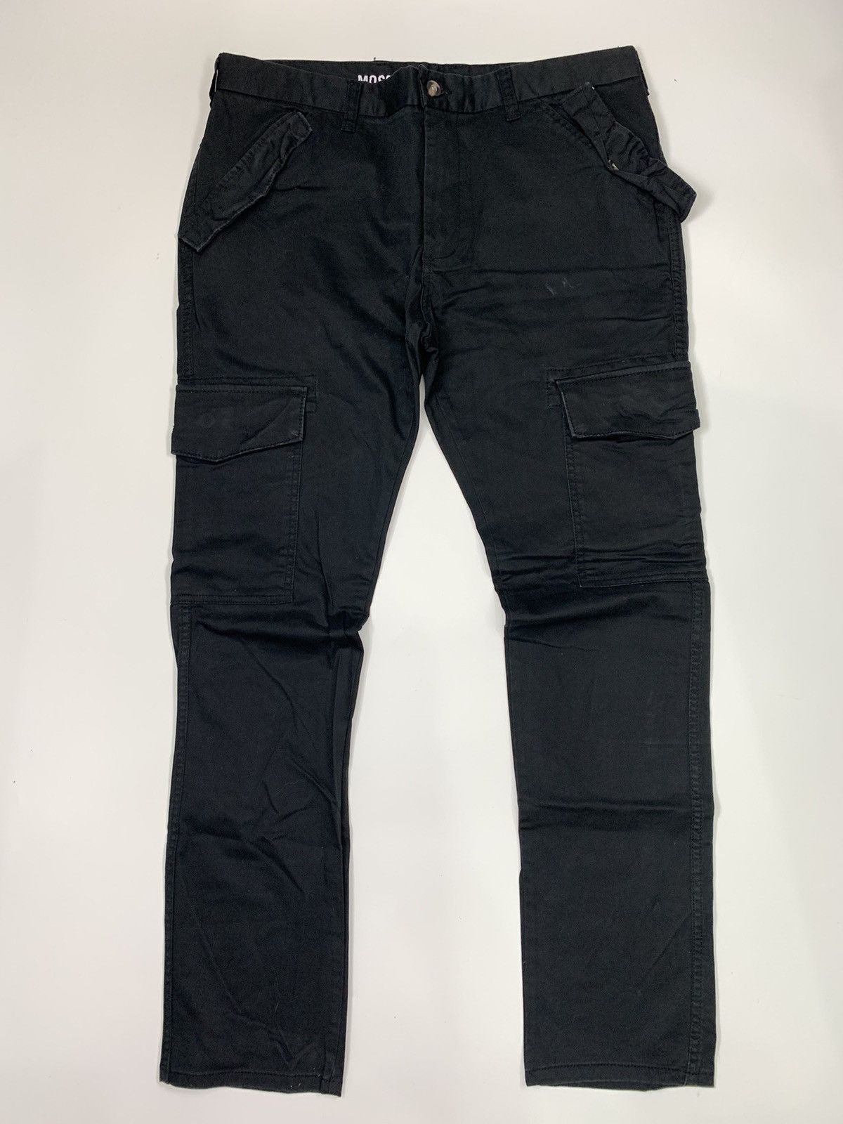 image of Mossimo Supply Co Superblack Slim Fit Cargo Pant, Men's (Size 35)