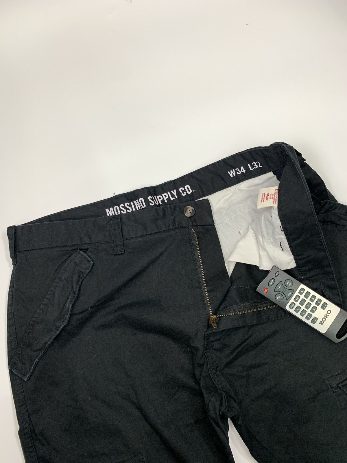 Mossimo Mossimo Supply Co Superblack Slim Fit Cargo Pant Size US 35 - 4 Thumbnail