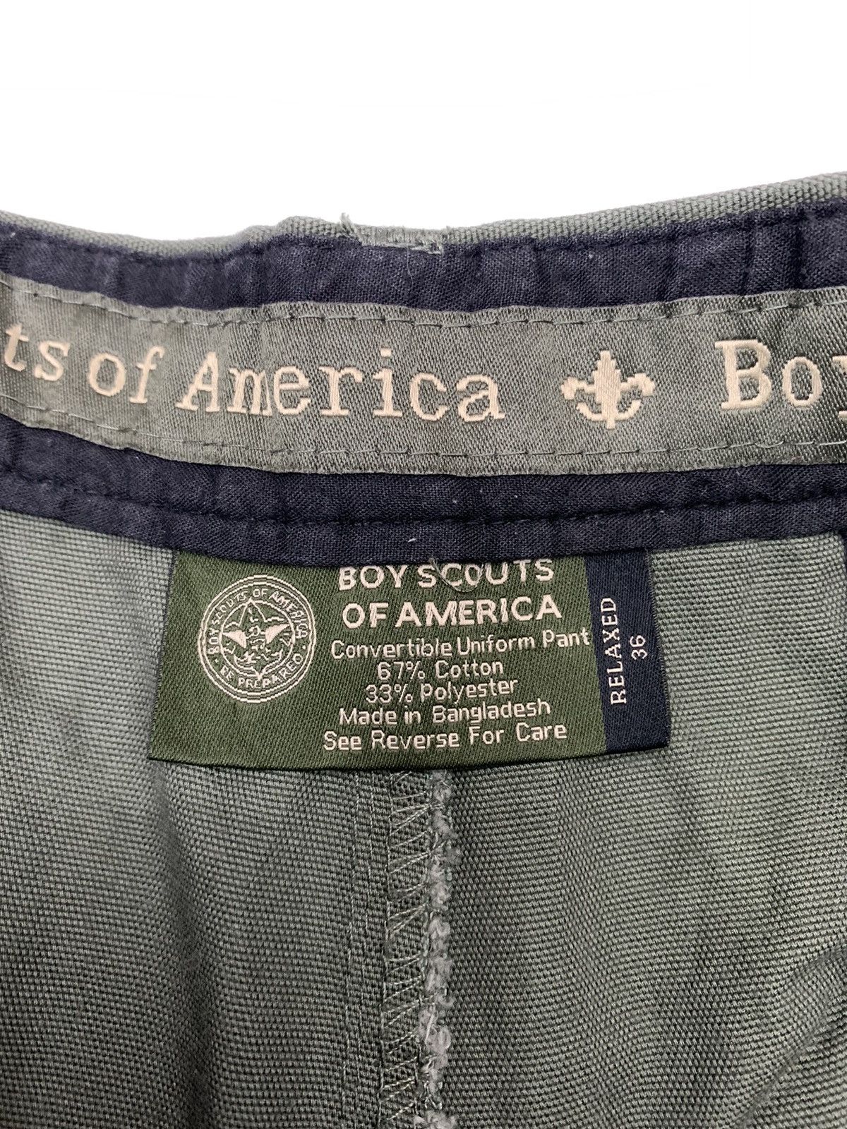 Other Boy Scouts Of America Two Way Multipocket Cargo Trousers Size US 34 / EU 50 - 7 Thumbnail