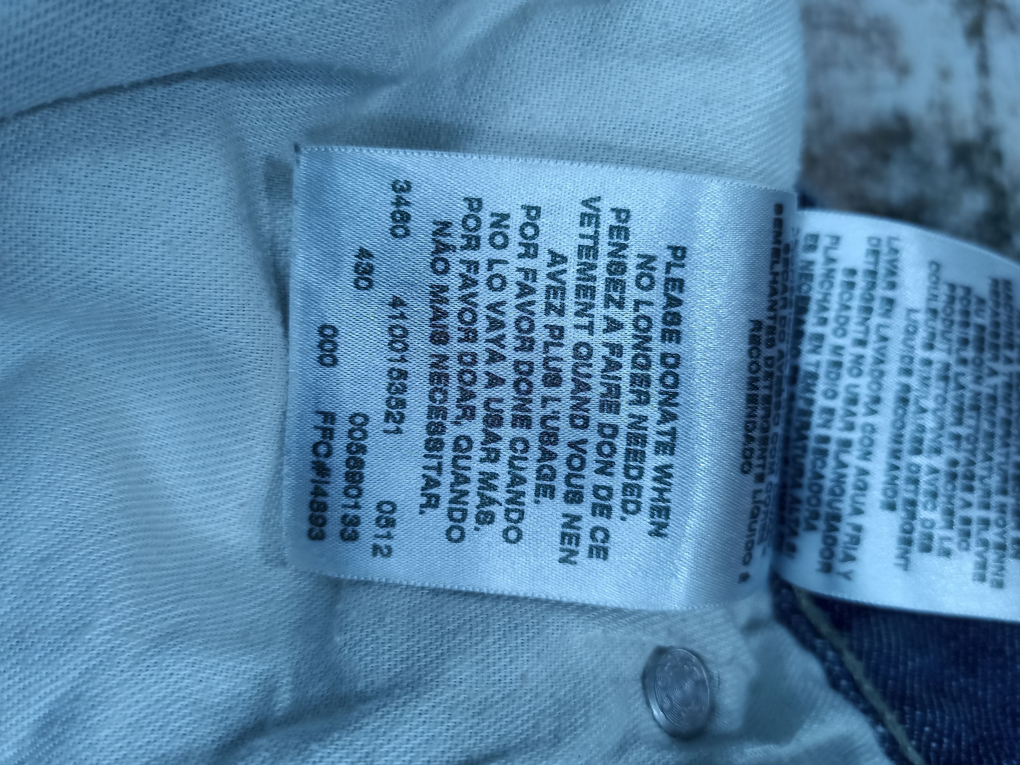 Jean × Levi's × Vintage Vintage Levi's 569 Painted Jeans J090 Size US 36 / EU 52 - 5 Thumbnail