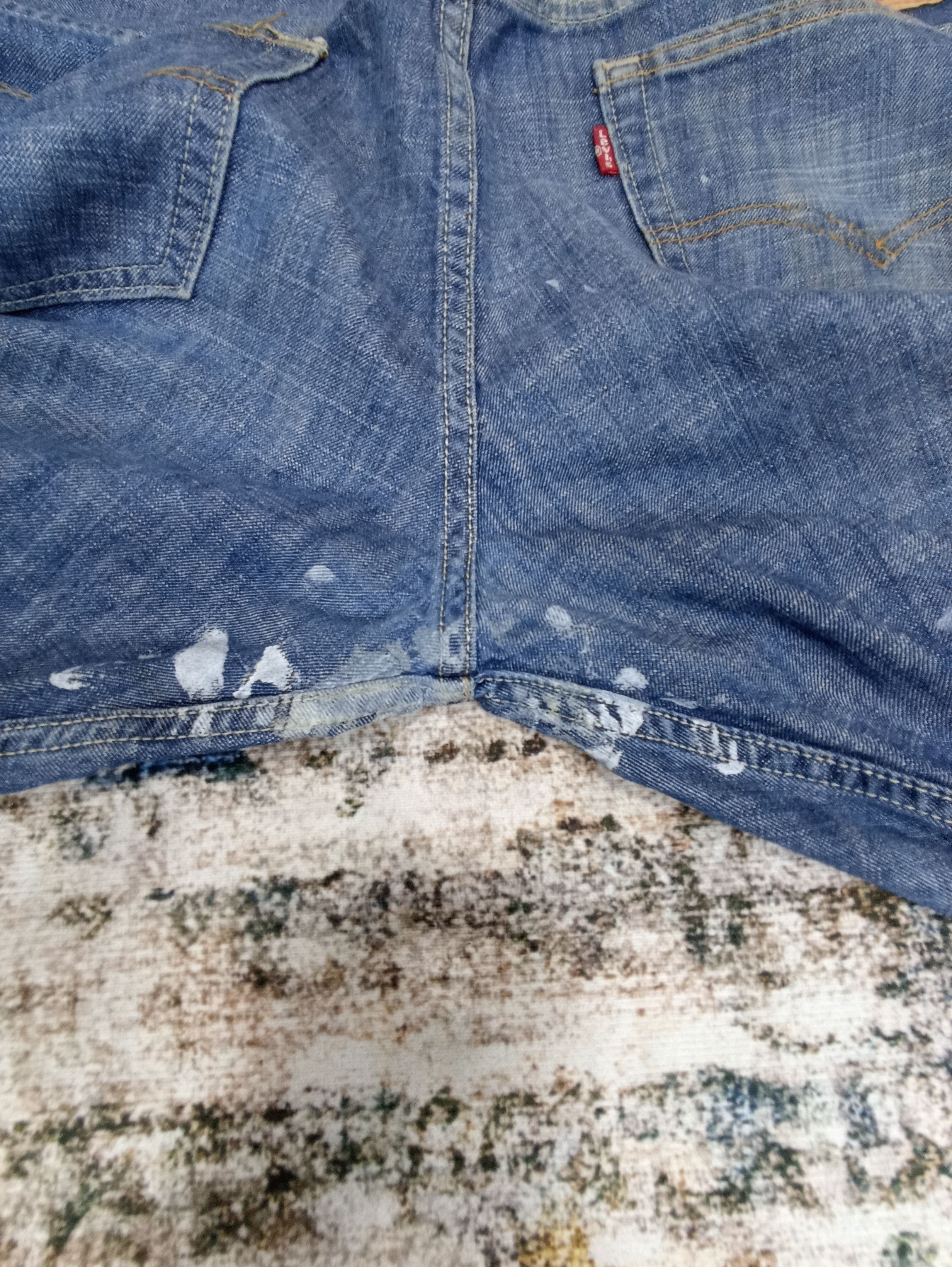 Jean × Levi's × Vintage Vintage Levi's 569 Painted Jeans J090 Size US 36 / EU 52 - 9 Thumbnail