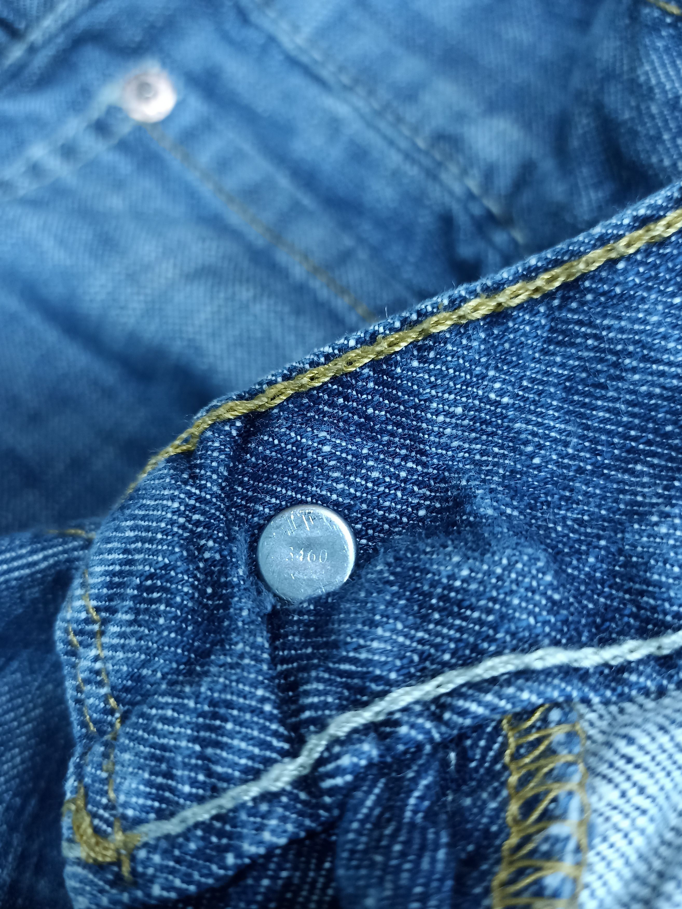 Jean × Levi's × Vintage Vintage Levi's 569 Painted Jeans J090 Size US 36 / EU 52 - 4 Thumbnail