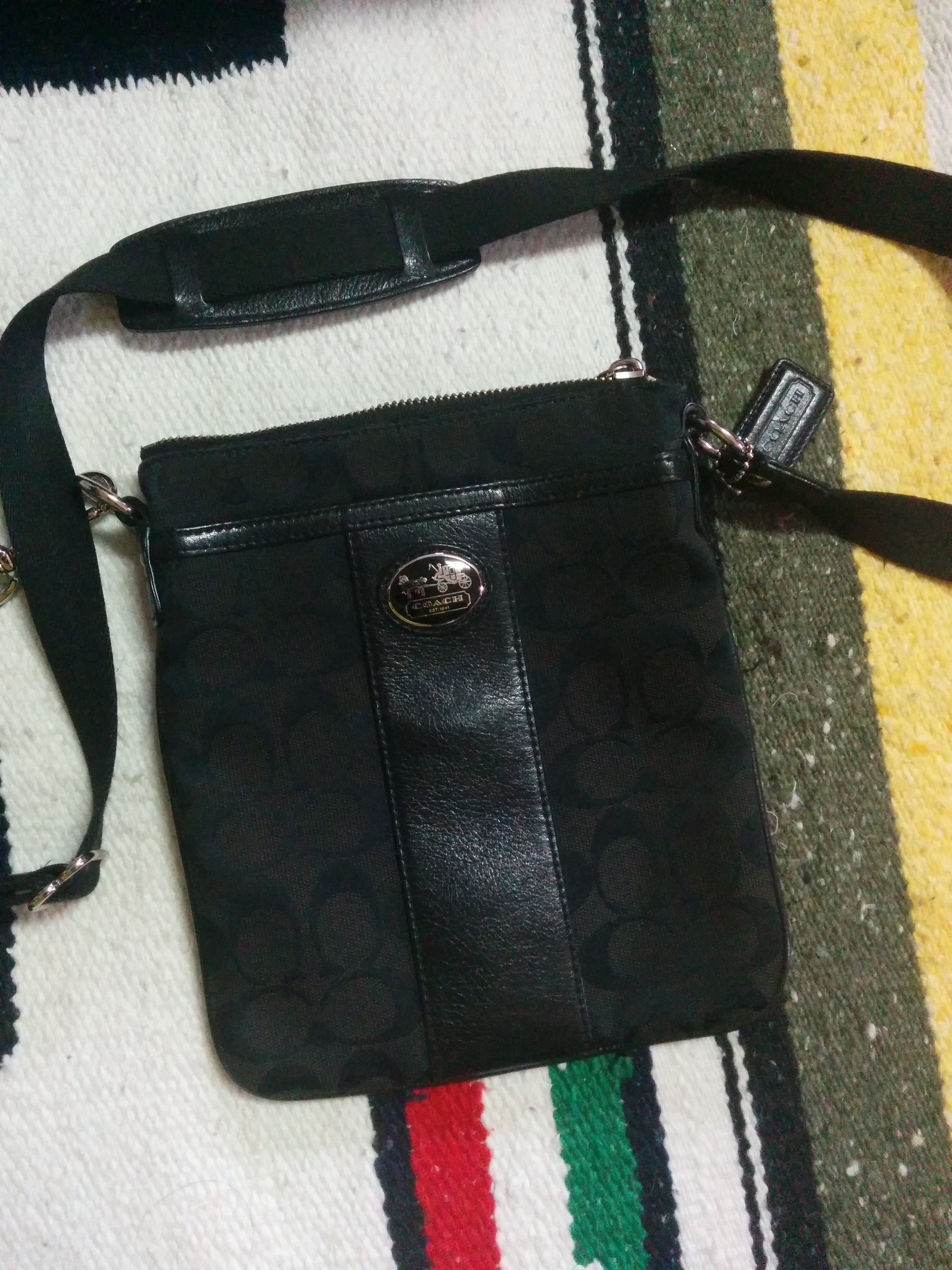 Coach side bag swingpack satchel