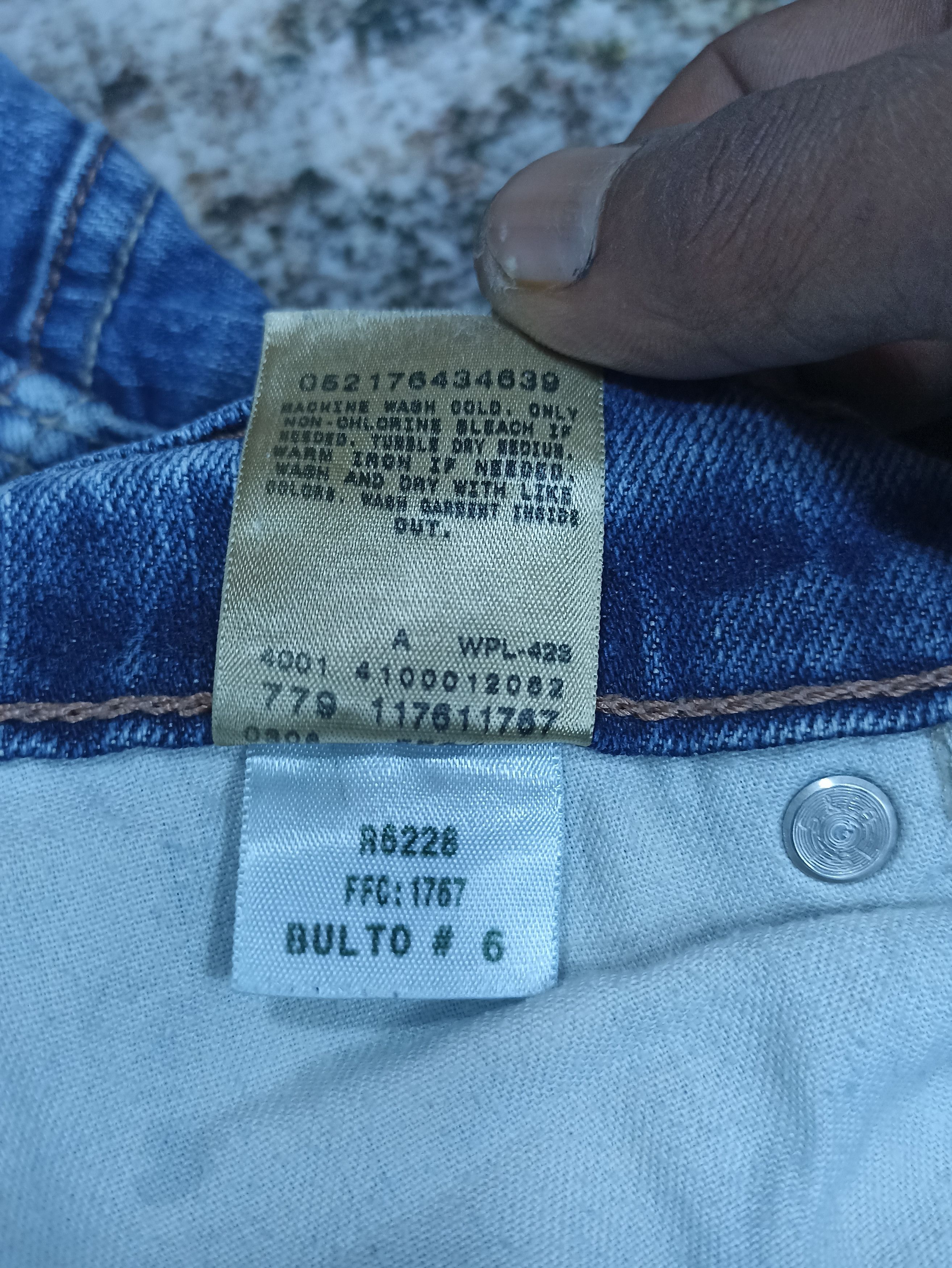Vintage Levis 504 Jean J091