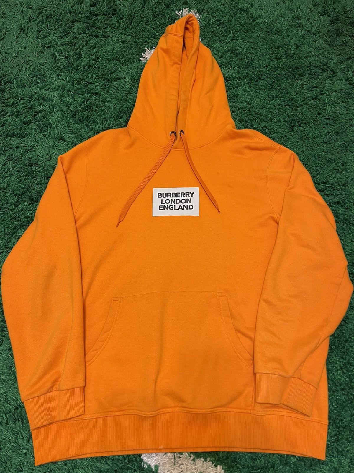 Burberry Box Logo Print Hoodie