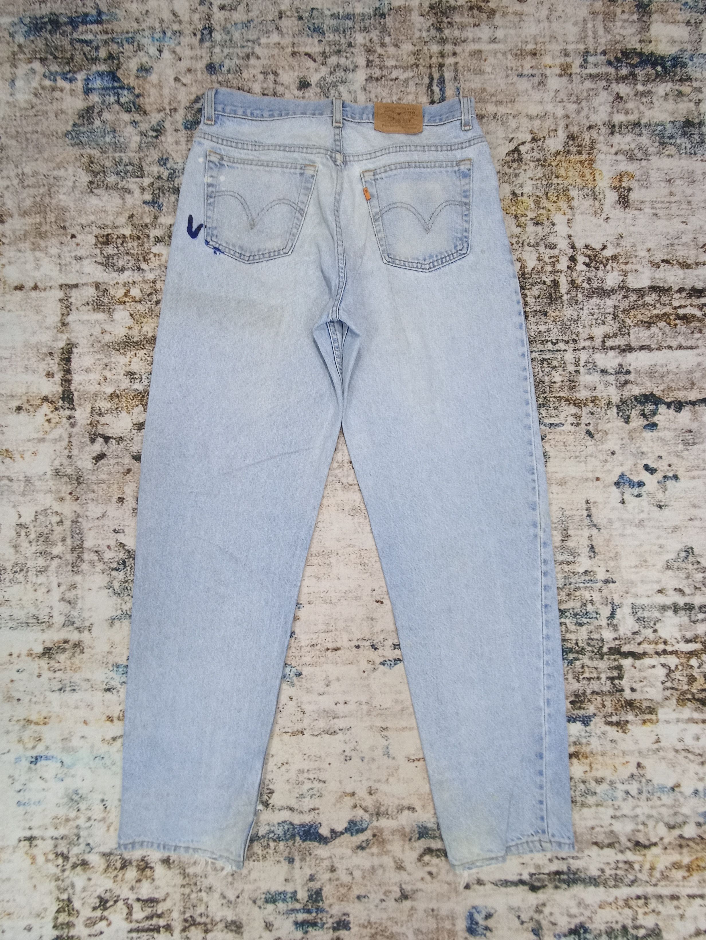 Jean × Levi's × Vintage Vintage Levis Light Blue Wash Jeans 32X34-J092 Size US 32 / EU 48 - 2 Thumbnail