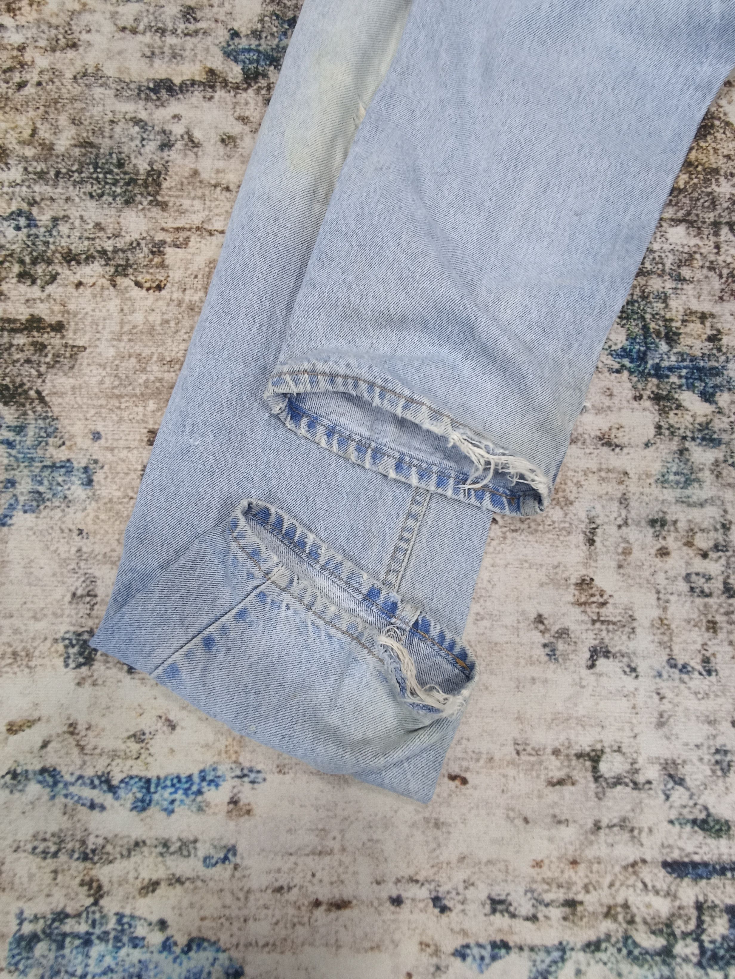 Jean × Levi's × Vintage Vintage Levis Light Blue Wash Jeans 32X34-J092 Size US 32 / EU 48 - 8 Thumbnail