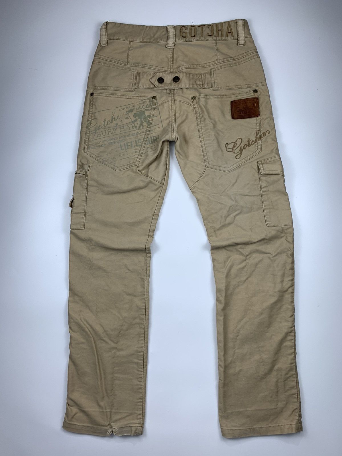 Gotcha Gotcha Surf Buckleback Statement Cargo Trouser Size US 30 / EU 46 - 9 Thumbnail