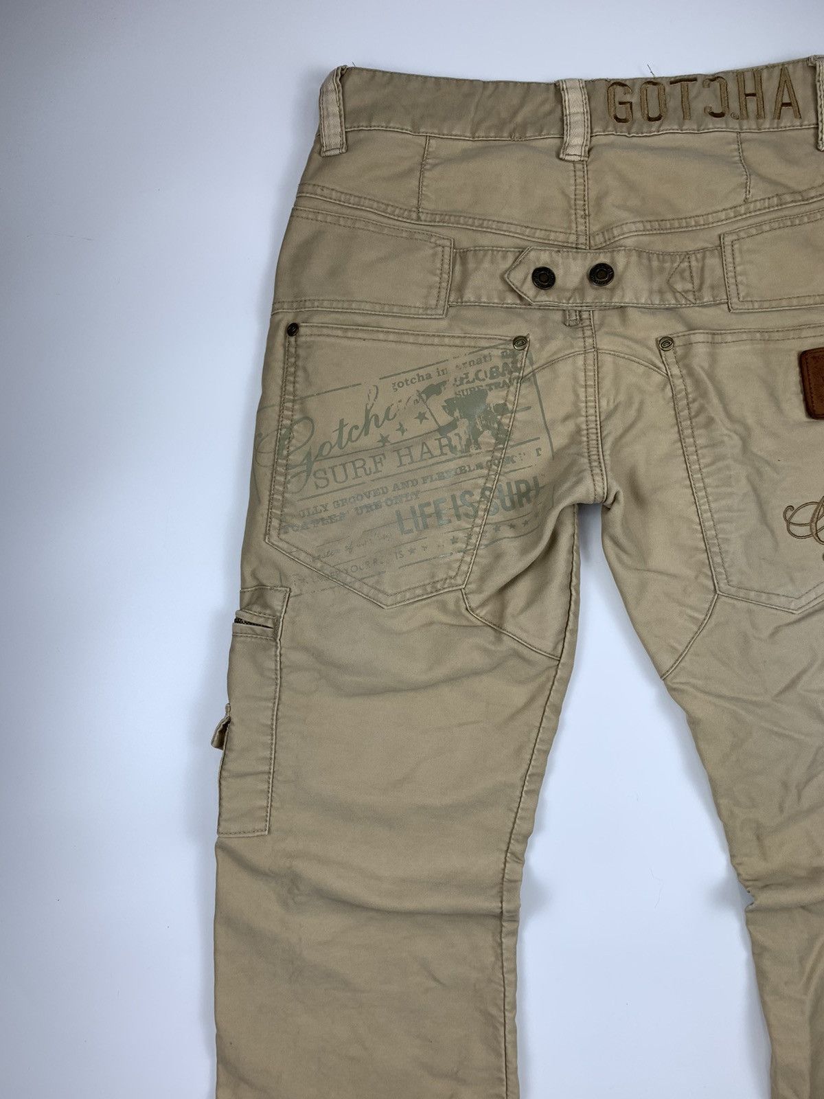 Gotcha Gotcha Surf Buckleback Statement Cargo Trouser Size US 30 / EU 46 - 10 Thumbnail