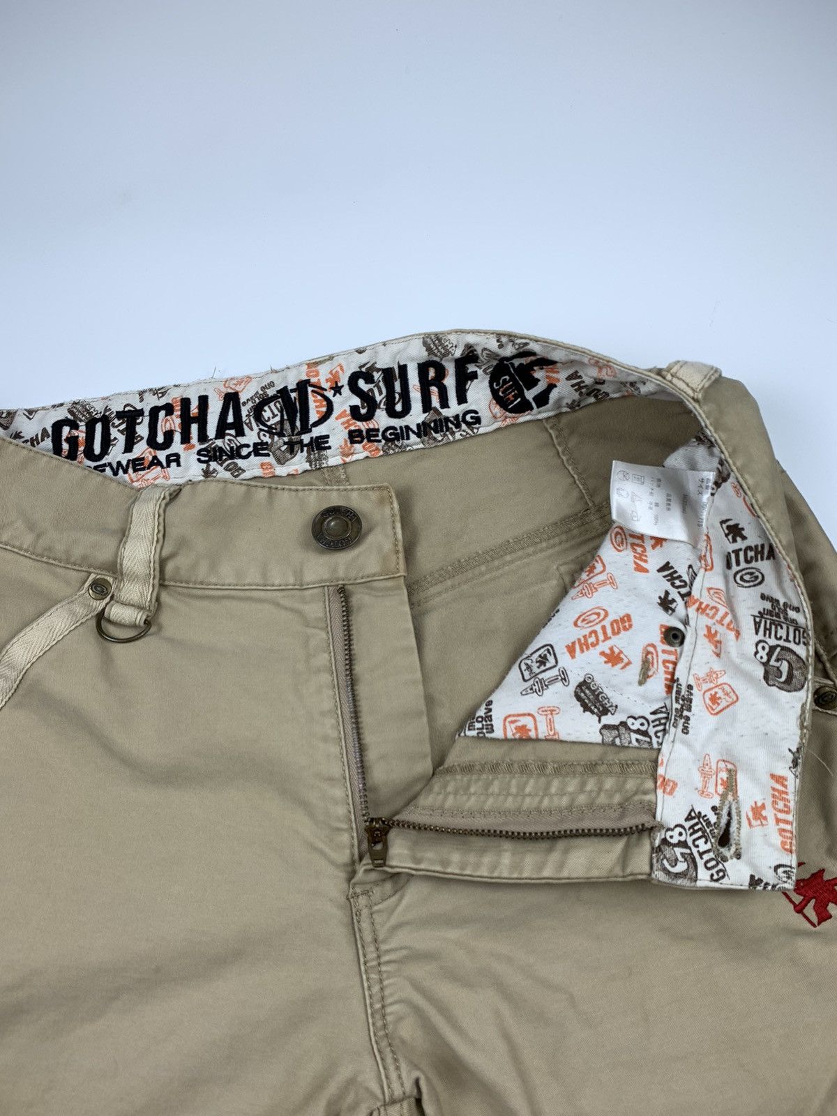 Gotcha Gotcha Surf Buckleback Statement Cargo Trouser Size US 30 / EU 46 - 6 Thumbnail