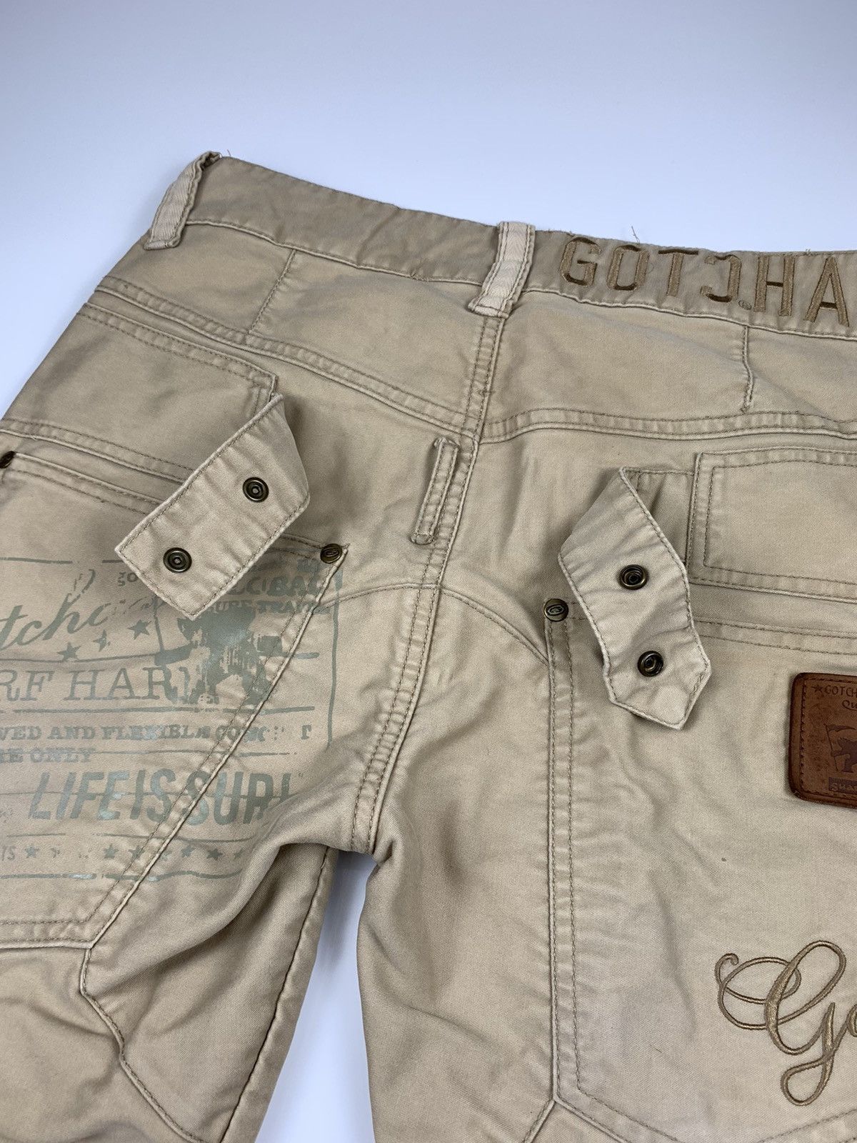 Gotcha Gotcha Surf Buckleback Statement Cargo Trouser Size US 30 / EU 46 - 15 Thumbnail