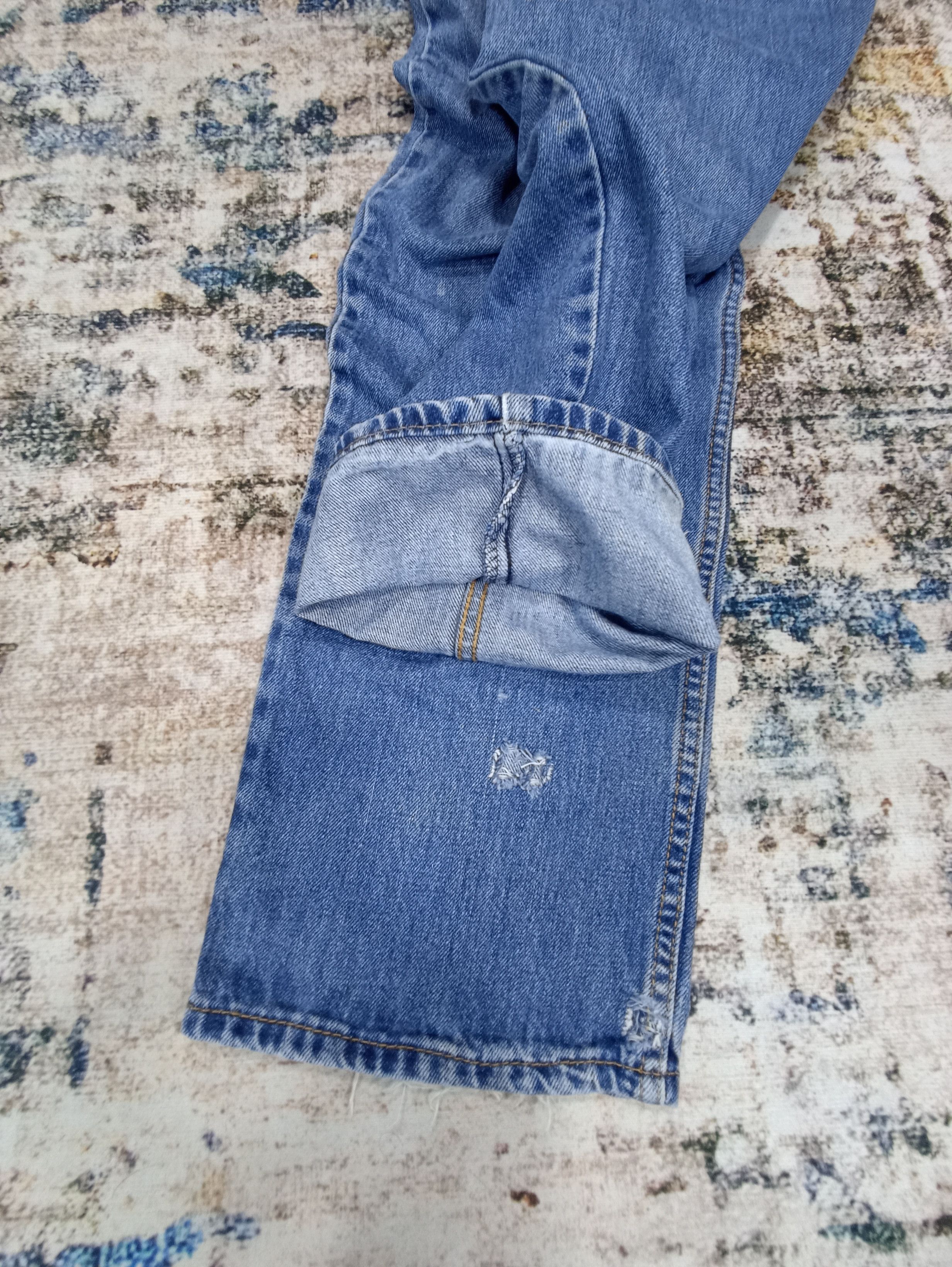 Jean × Levi's × Vintage Vintage Levi's 550 Blue Wash Jeans -J093 Size US 36 / EU 52 - 6 Thumbnail