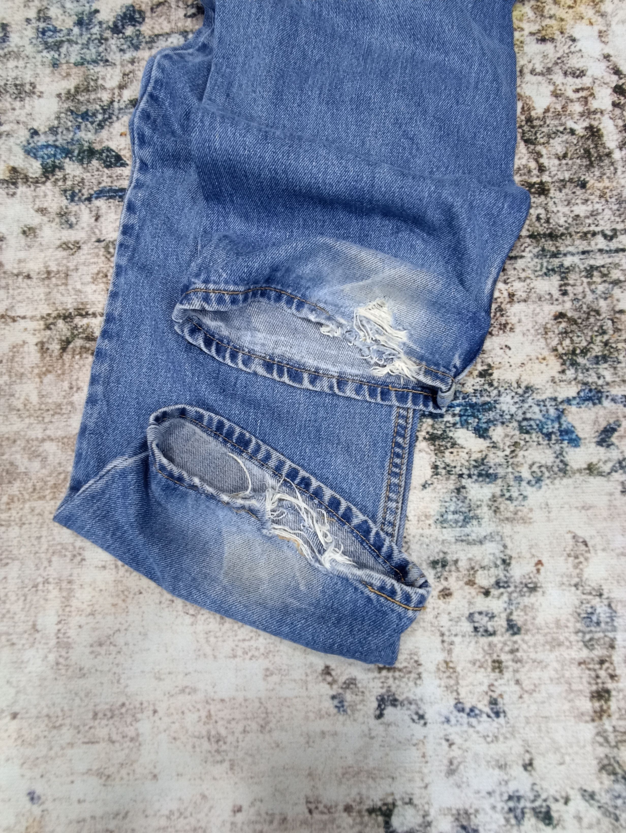 Jean × Levi's × Vintage Vintage Levi's 550 Blue Wash Jeans -J093 Size US 36 / EU 52 - 7 Thumbnail