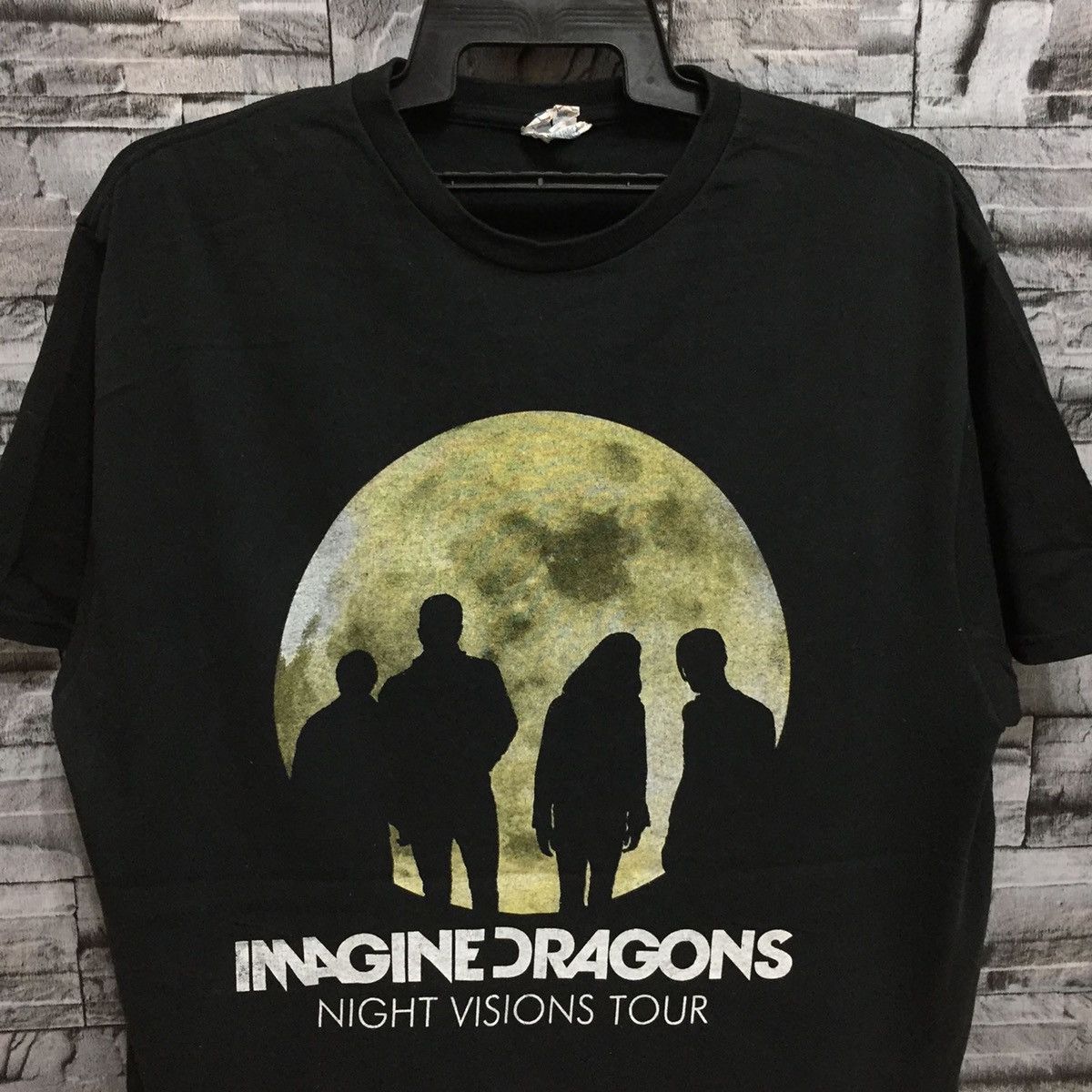 Band Tees Imagine Dragons band t shirt Night Vision Tour big logo Size US XL / EU 56 / 4 - 2 Thumbnail