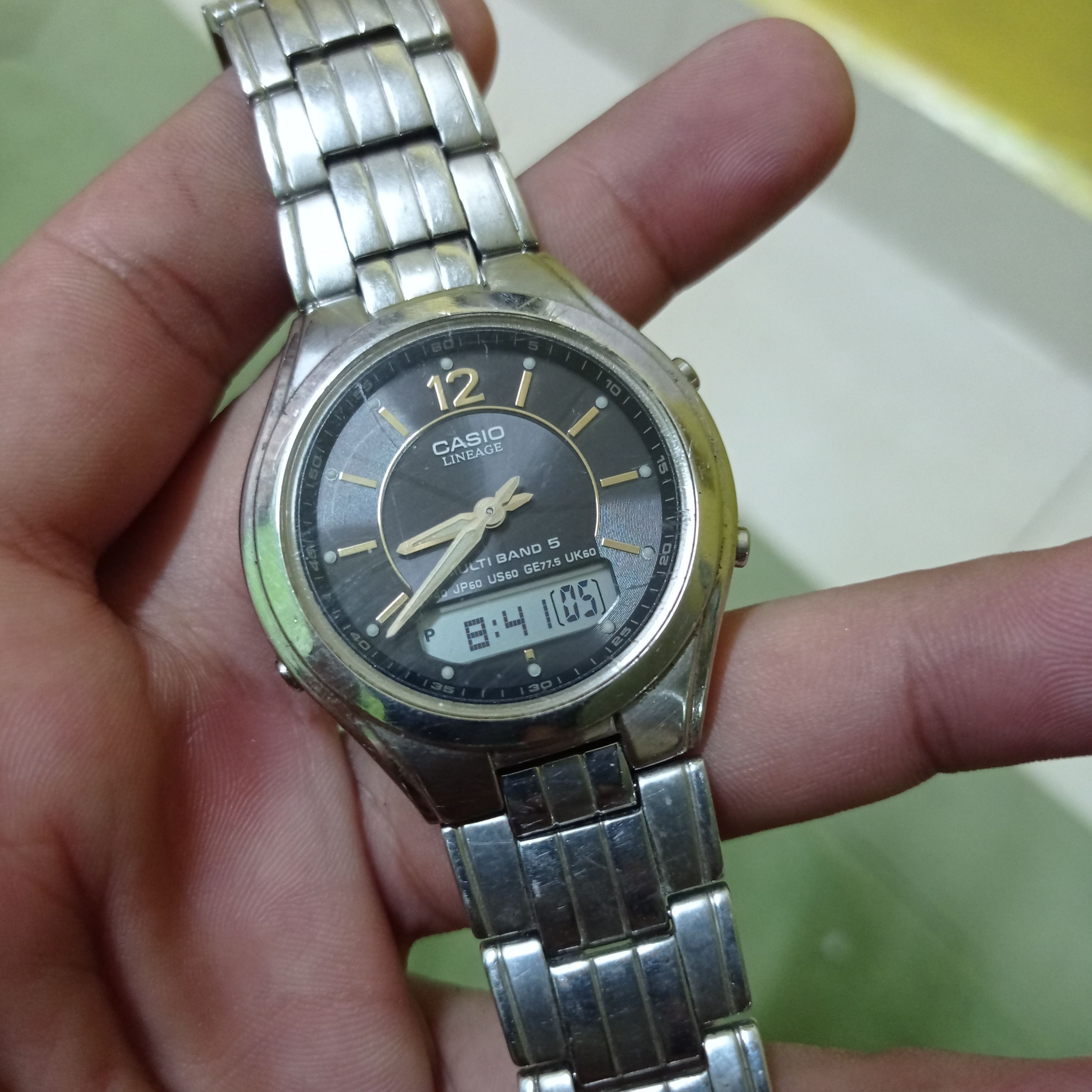 Casio Vintage CASIO LINEAGE MULTI AND 5 (LCW-M200) JAPAN MADE Size ONE SIZE - 3 Thumbnail