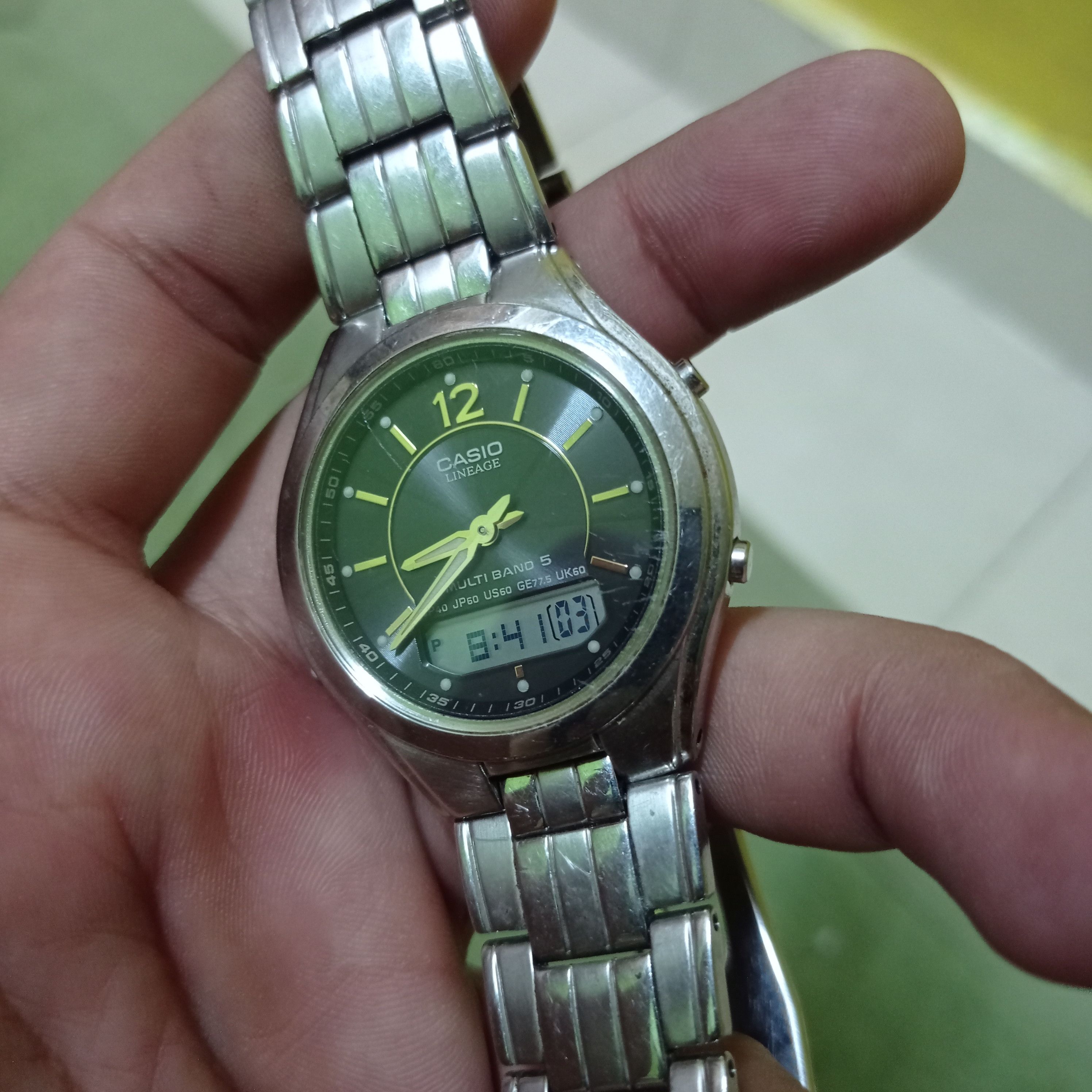 Casio Vintage CASIO LINEAGE MULTI AND 5 (LCW-M200) JAPAN MADE Size ONE SIZE - 2 Thumbnail