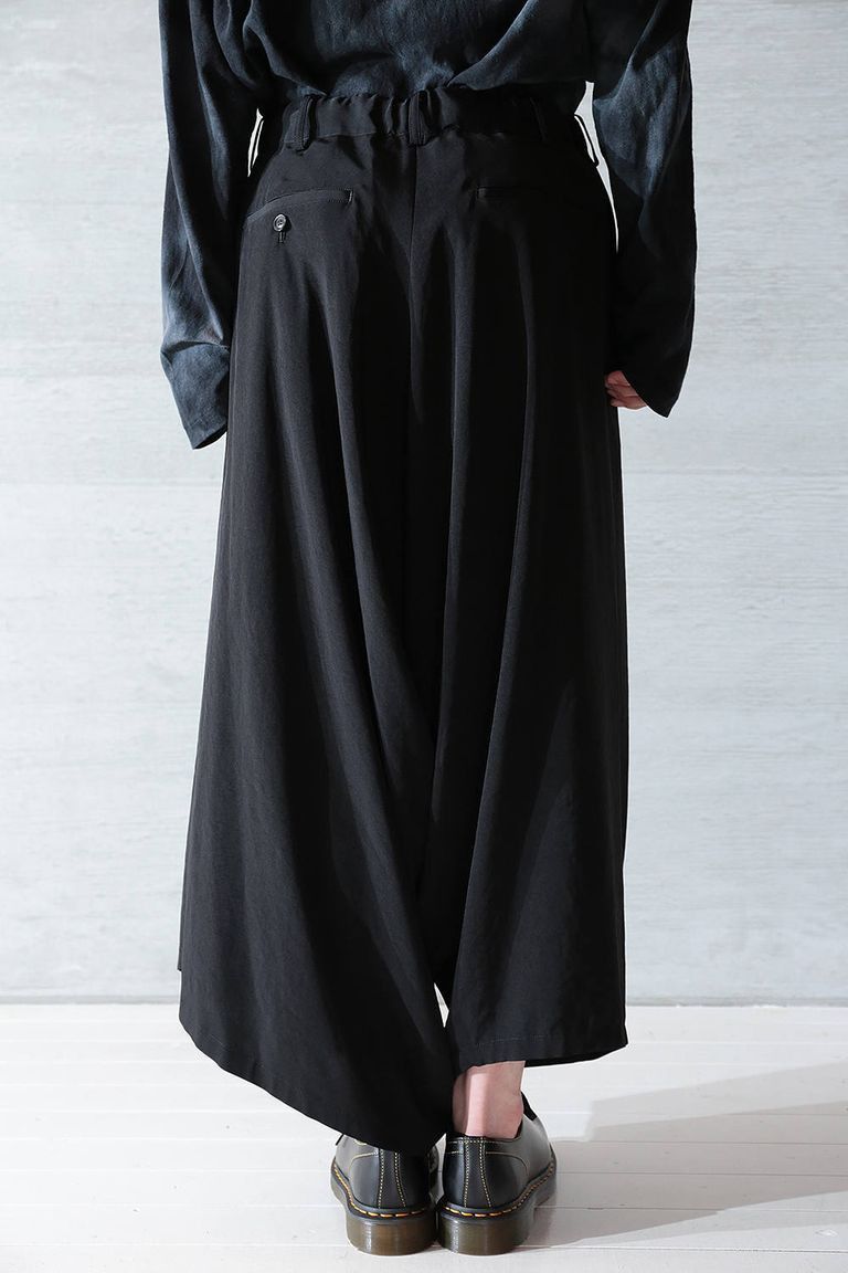 Yohji Yamamoto B Yohji Yamamoto - SANKAKU SARROUEL Skirt Wide Pants Size US 30 / EU 46 - 4 Thumbnail