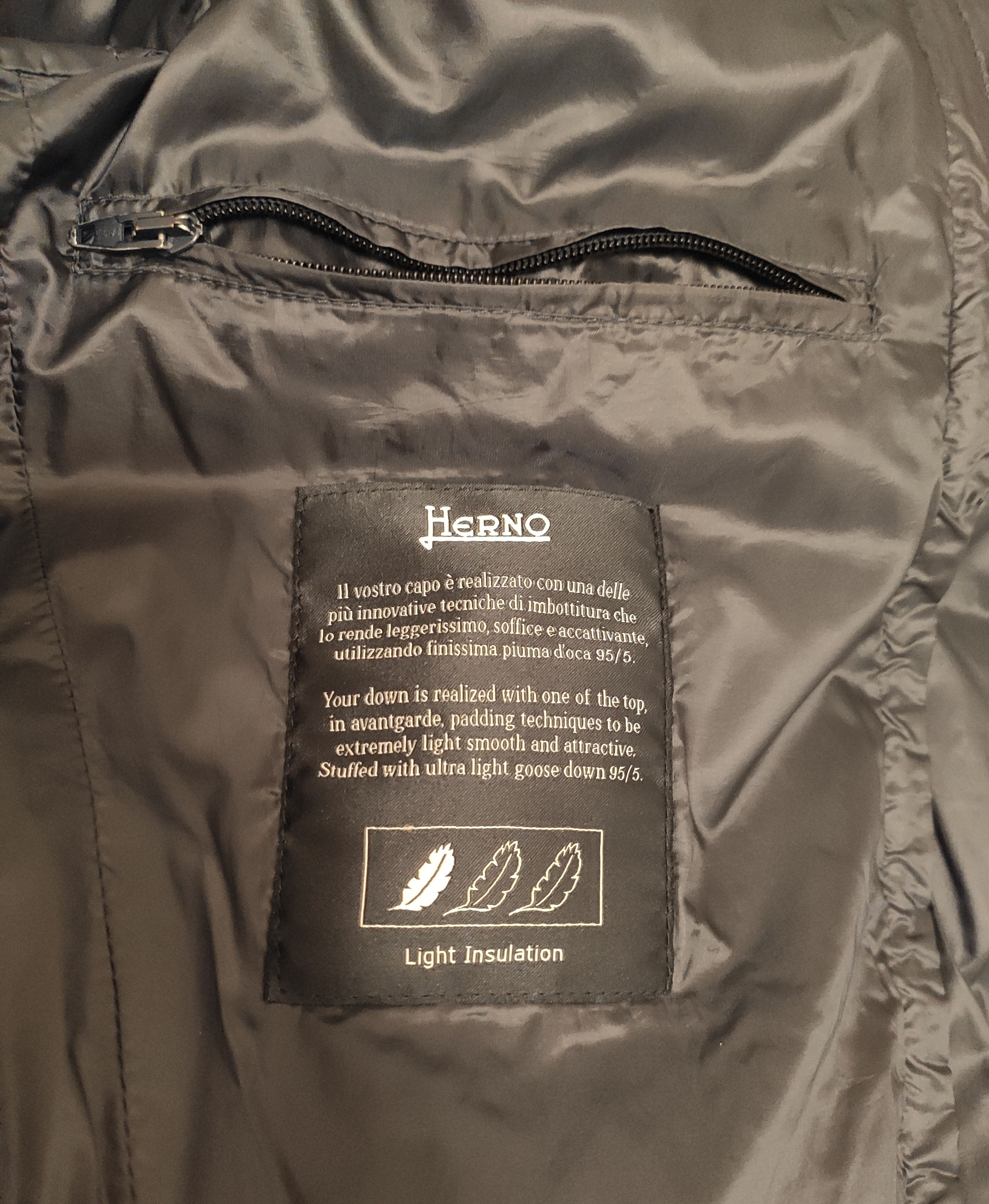 Herno Down long coat.Like Berluti or Jil Sander Size US M / EU 48-50 / 2 - 4 Thumbnail