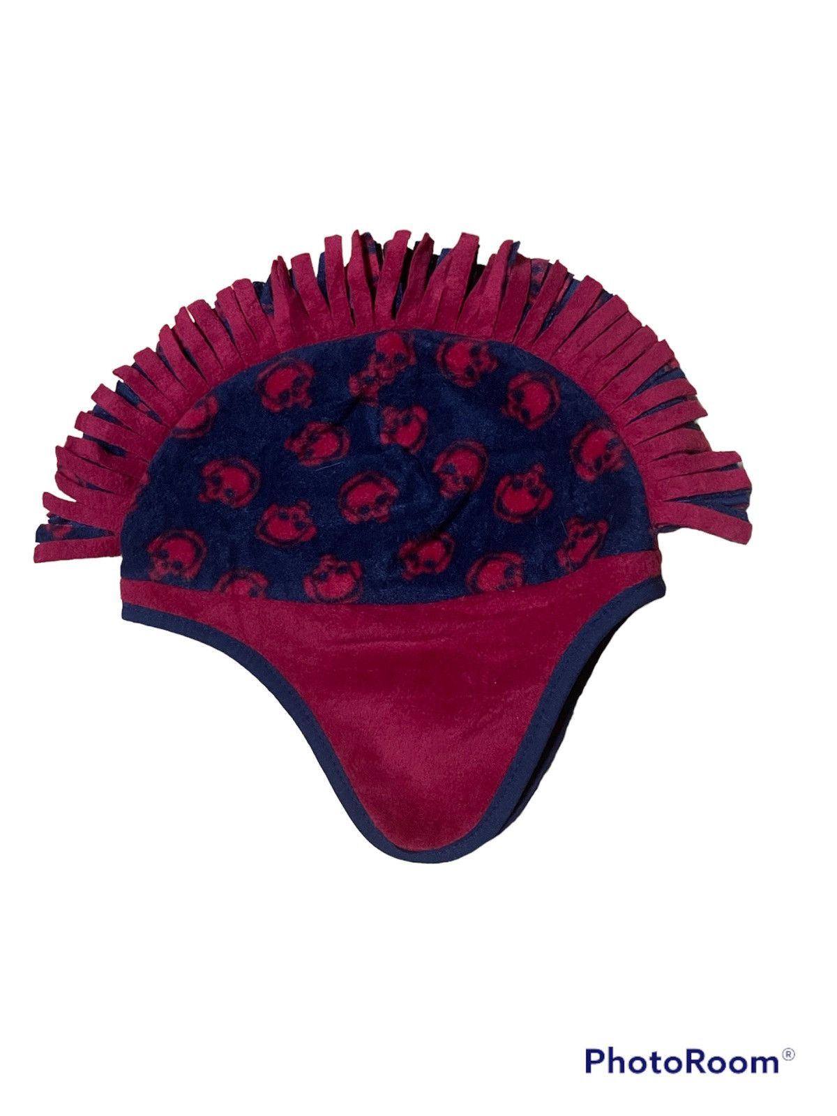 Gap × Japanese Brand Mohawk patern skull hat. Size ONE SIZE - 2 Thumbnail
