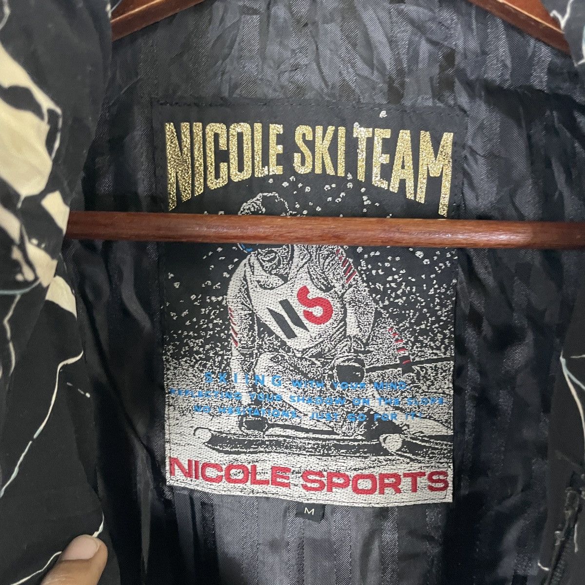 Other Vintage Nicole Sports Ski Wear Big Logo Jacket Size US M / EU 48-50 / 2 - 7 Thumbnail